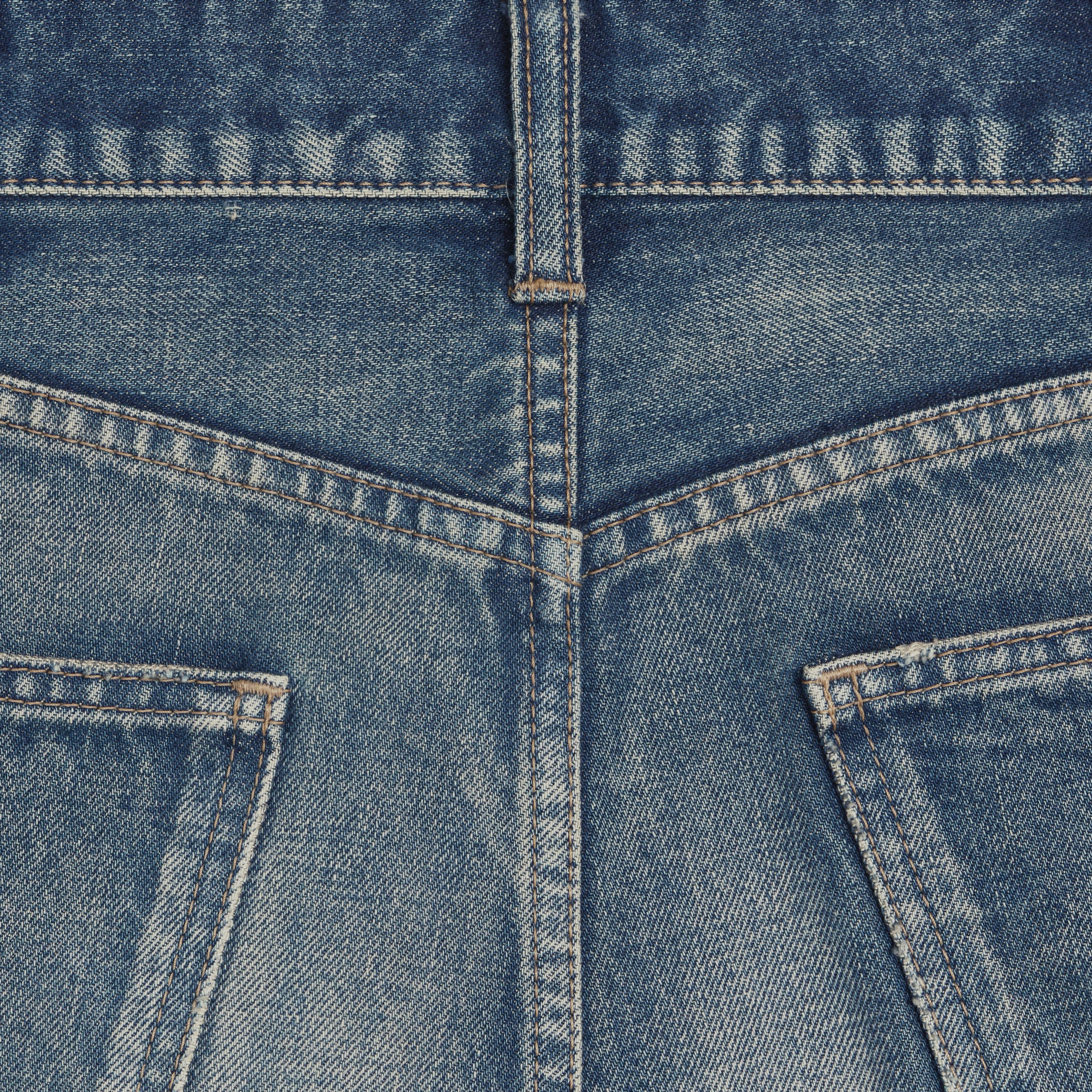 Celine 2N574815V.08TI Kurt Jeans in Trail Wash Denim Size US 33 - 4 Thumbnail