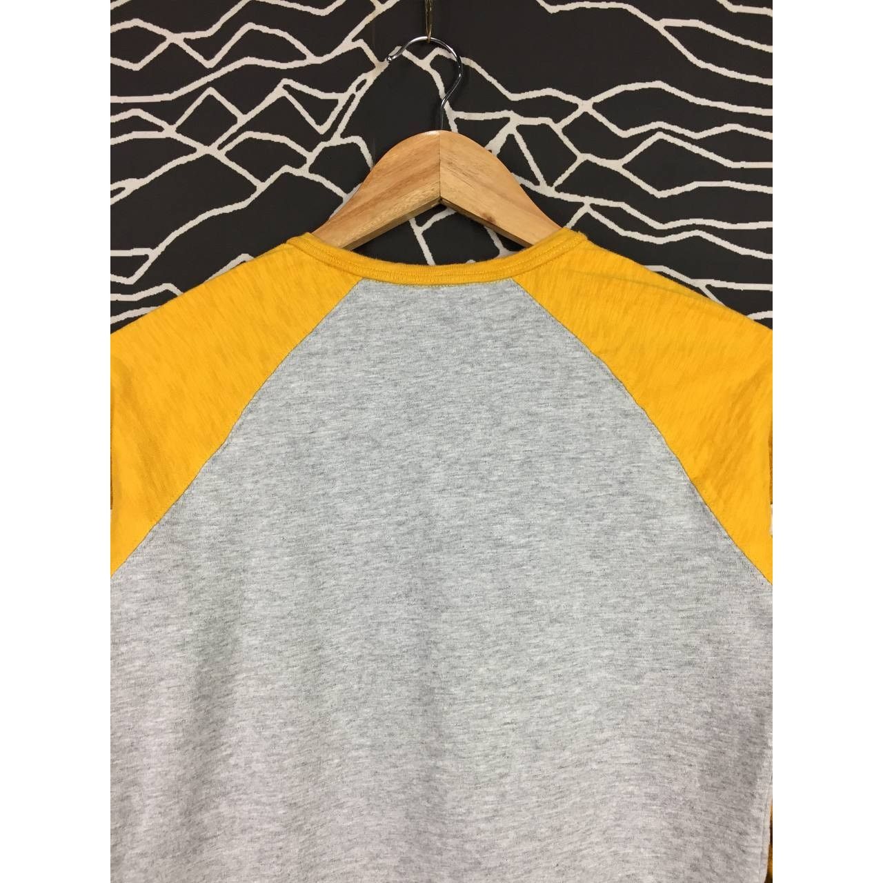 Gap × Vintage GAP Striped Sleeve Henley Neck Longsleeve Tee Youth XXL Size US S / EU 44-46 / 1 - 8 Thumbnail