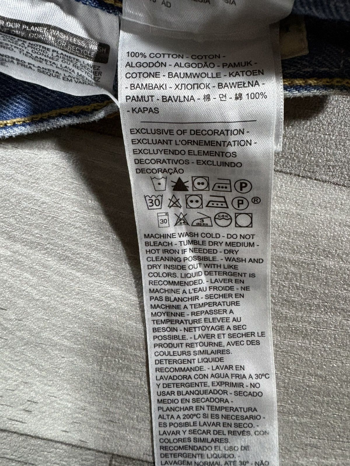 Levi's Short en jean Levi’s 501 - W28 FR38 | Bleu - Femme Size 27" / US 4 / IT 40 - 9 Thumbnail