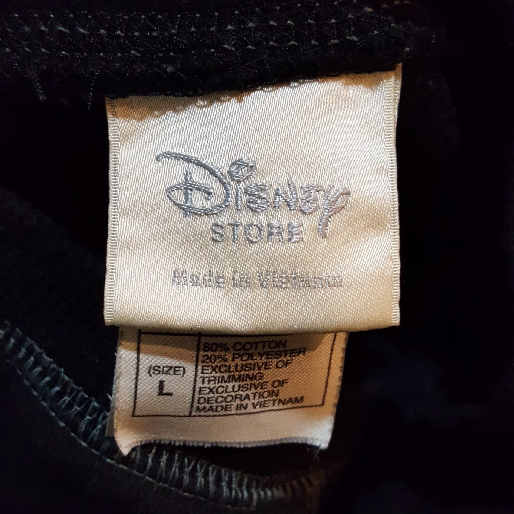 Disney Nightmare Before Christmas Y2K Black Skull Large Crewneck Sweatshirt Pullover Size L / US 10 / IT 46 - 6 Thumbnail
