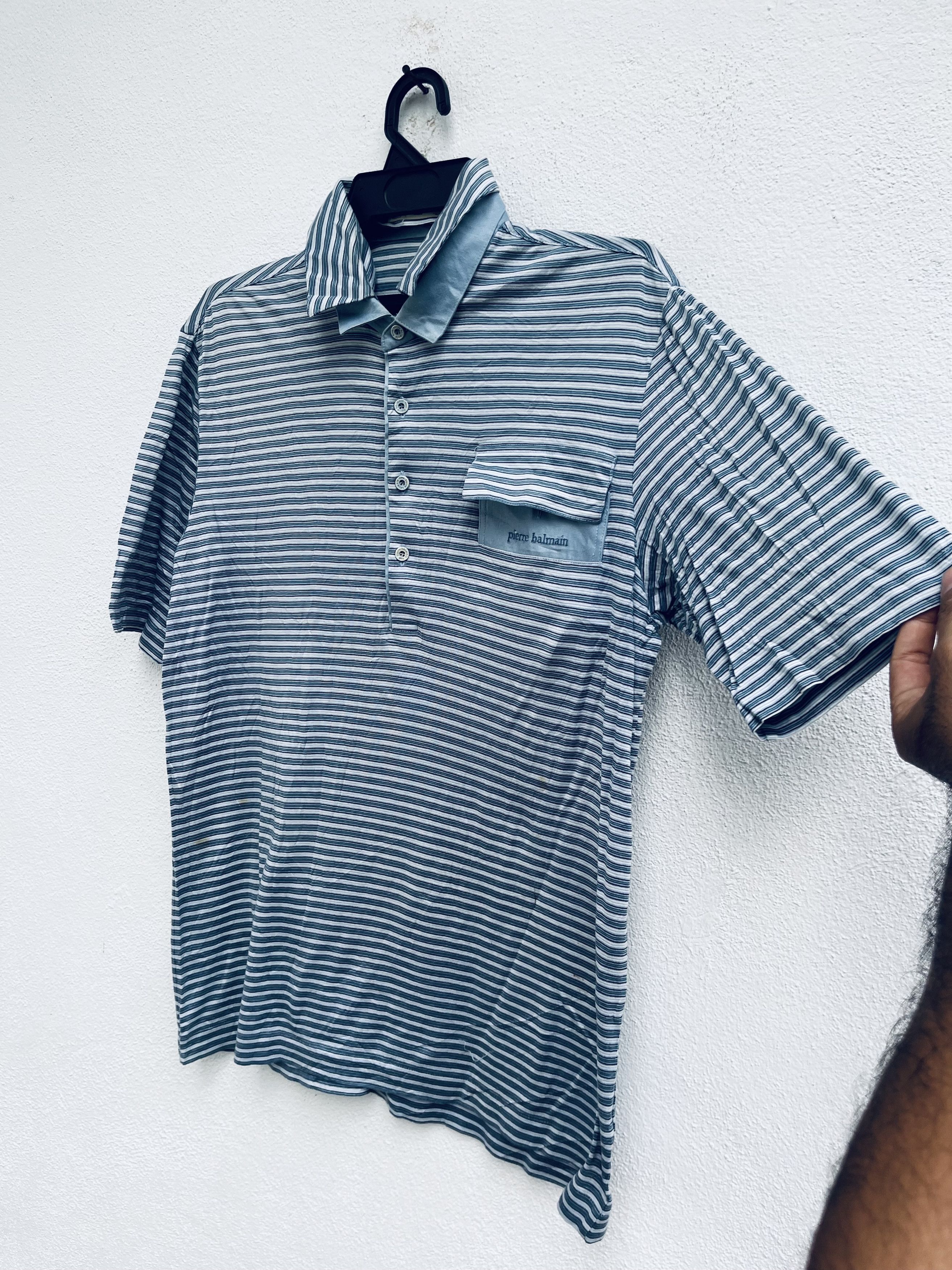 Balmain Vintage Pierre Balmain Paris Designer Fashion Style Shirt Size US M / EU 48-50 / 2 - 5 Thumbnail