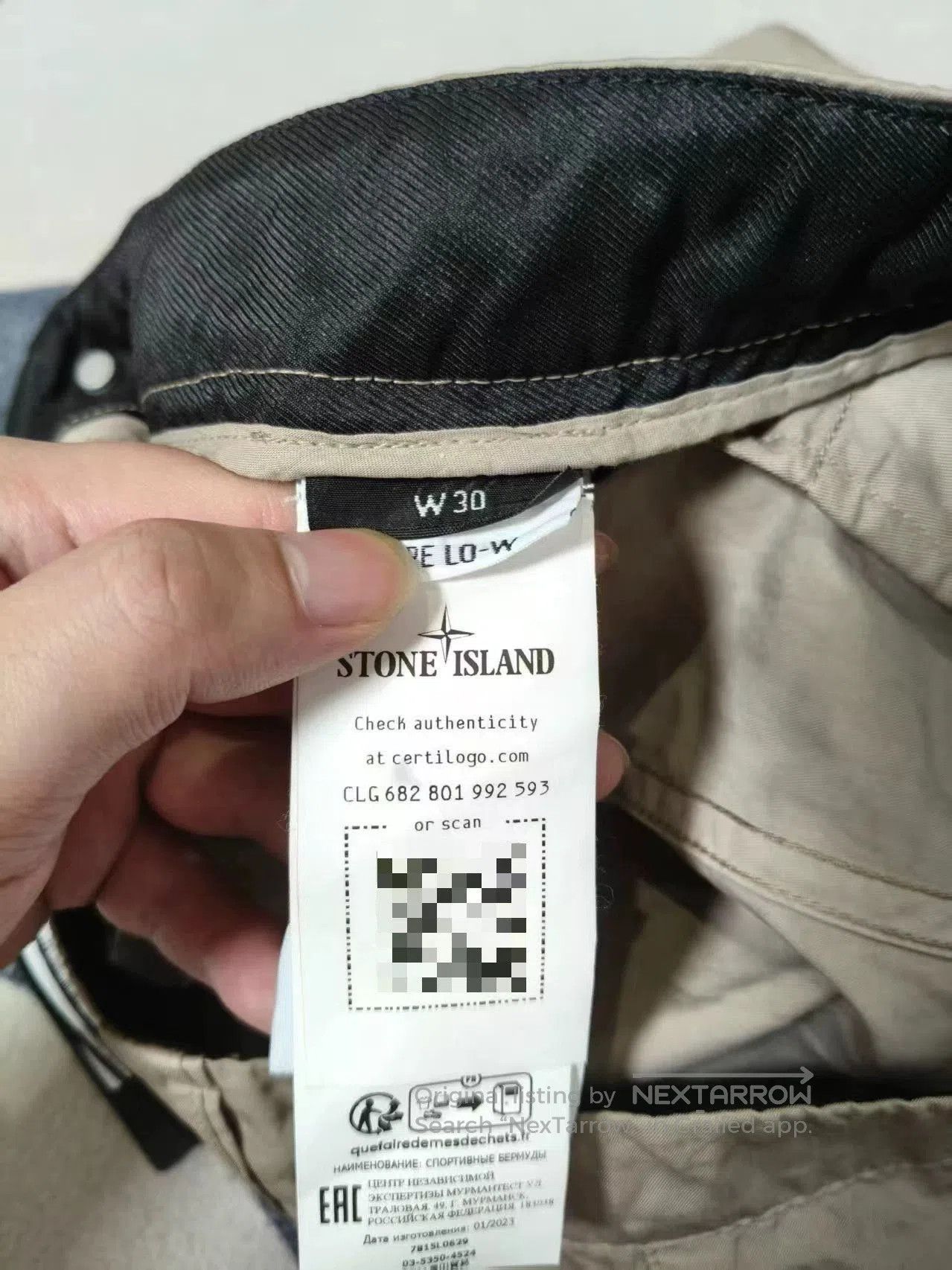 Stone Island stone island logo cargo shorts size 30. Size US 30 / EU 46 - 3 Thumbnail
