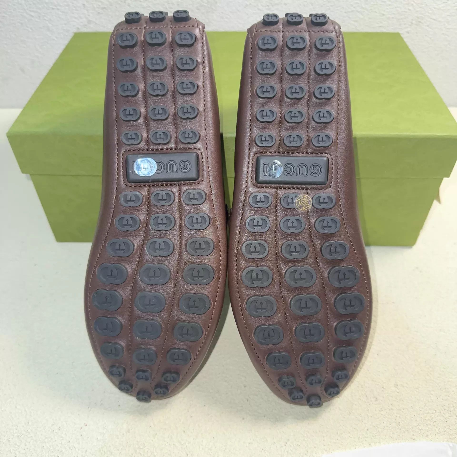 Gucci GUCCI Horsebit Loafer Men's Brown Leather 41 Size US 8 / EU 41 - 4 Thumbnail