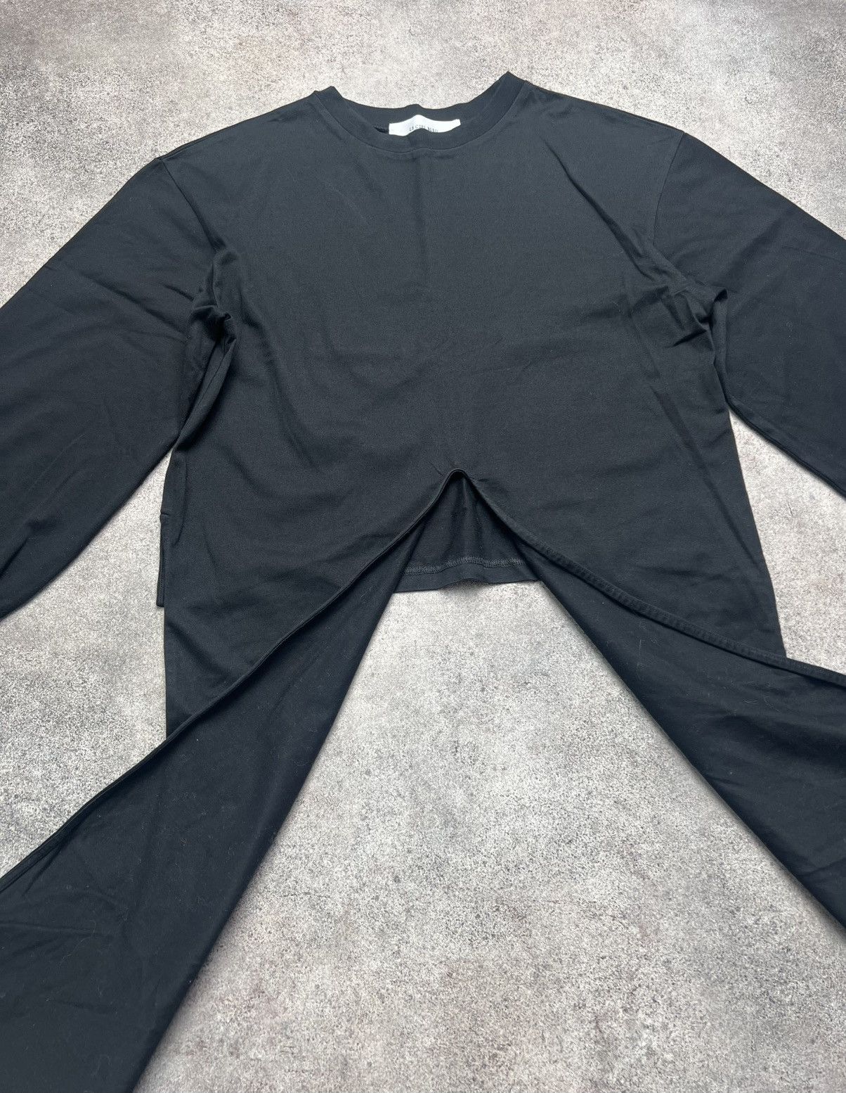 Japanese Brand × LE CIEL BLEU Le Ciel Bleu black cropped sweater Size S / US 4 / IT 40 - 3 Thumbnail