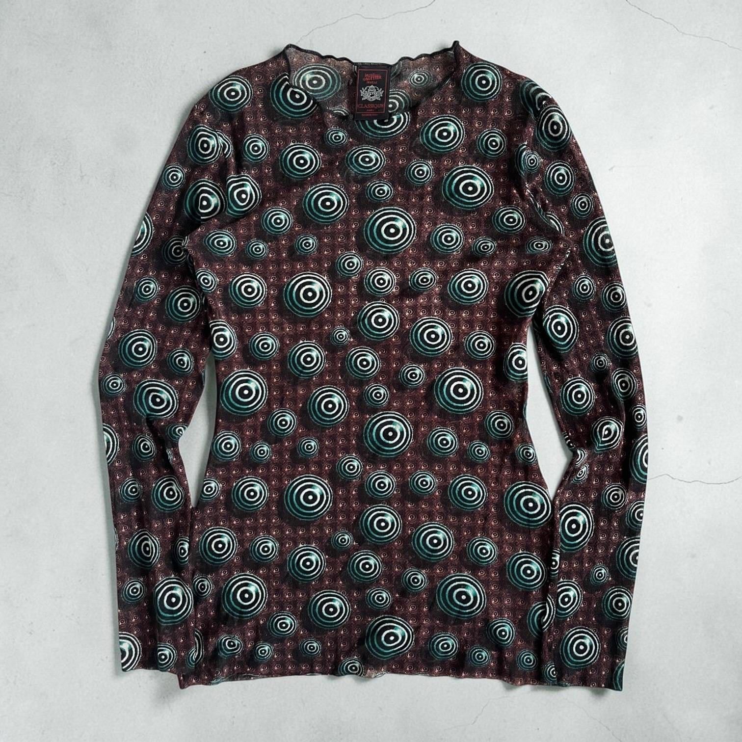Jean Paul Gaultier The Jean Paul Gaultier A/W 1996 Dot Mesh Top Size ONE SIZE - 1 Thumbnail
