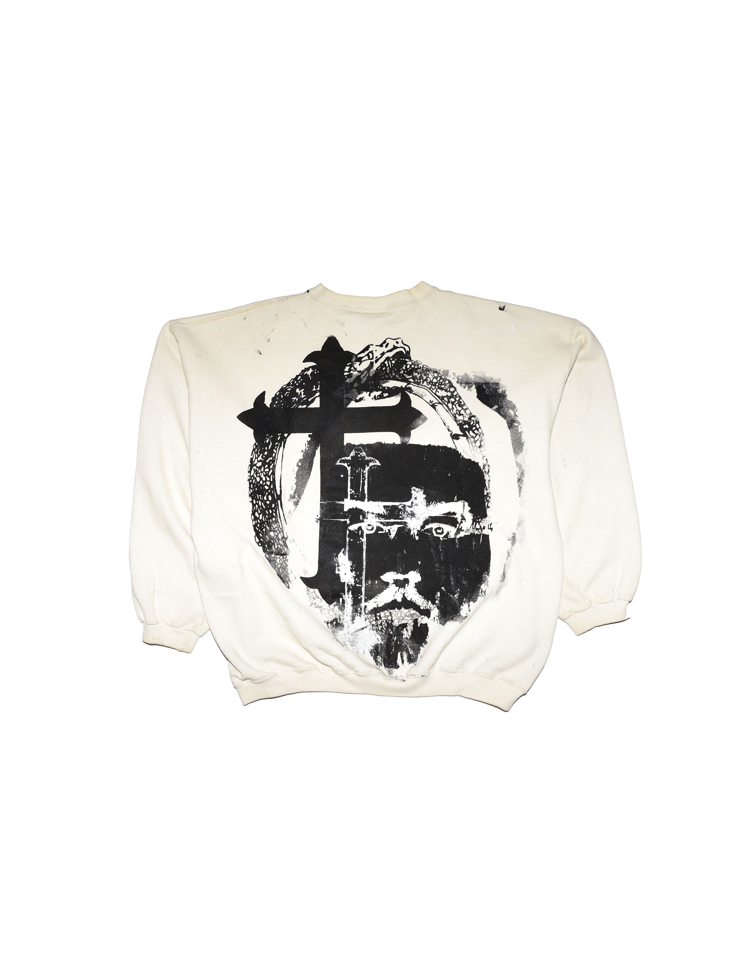 Vintage Ouroboros Cross Sample Crewneck by Chaotix Size US XL / EU 56 / 4 - 1 Thumbnail