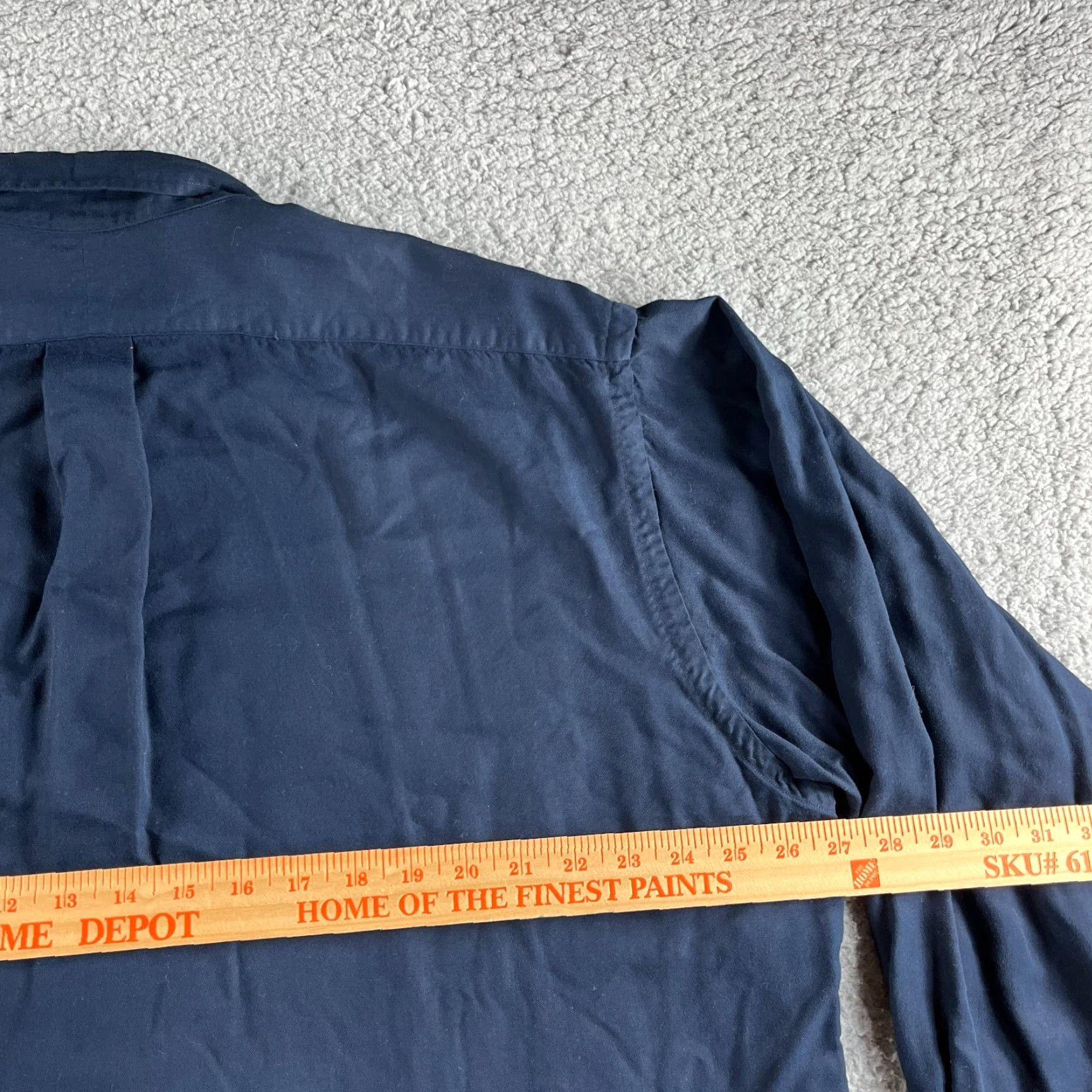 Polo Ralph Lauren VINTAGE Polo Ralph Lauren Shirt Mens Large Blue Button Up Rayon Casual Singapore Size US L / EU 52-54 / 3 - 7 Thumbnail