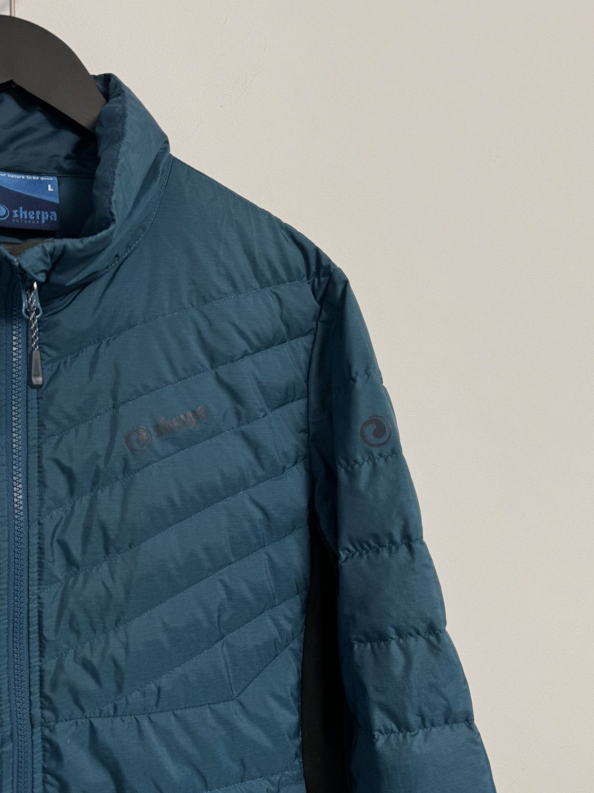 Other Sherpa Insulated Puffer Jacket – Blue / Black, Outdoor Style Size US L / EU 52-54 / 3 - 8 Thumbnail