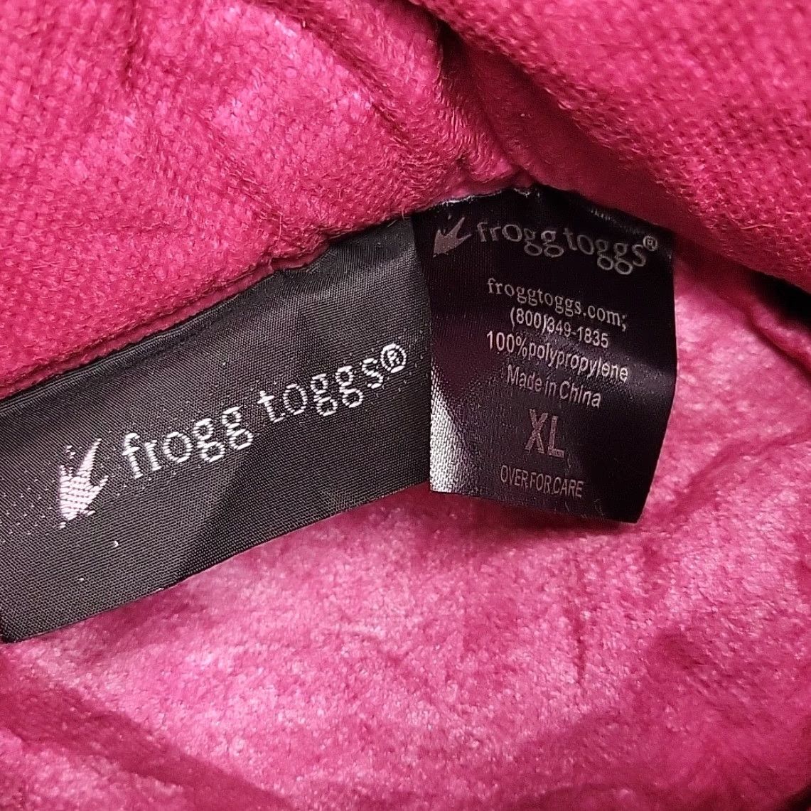 Vintage Frogg Toggs Jacket Womens XL Pink Rain Coat Lightweight Breathable Packable Size L / US 10 / IT 46 - 3 Thumbnail