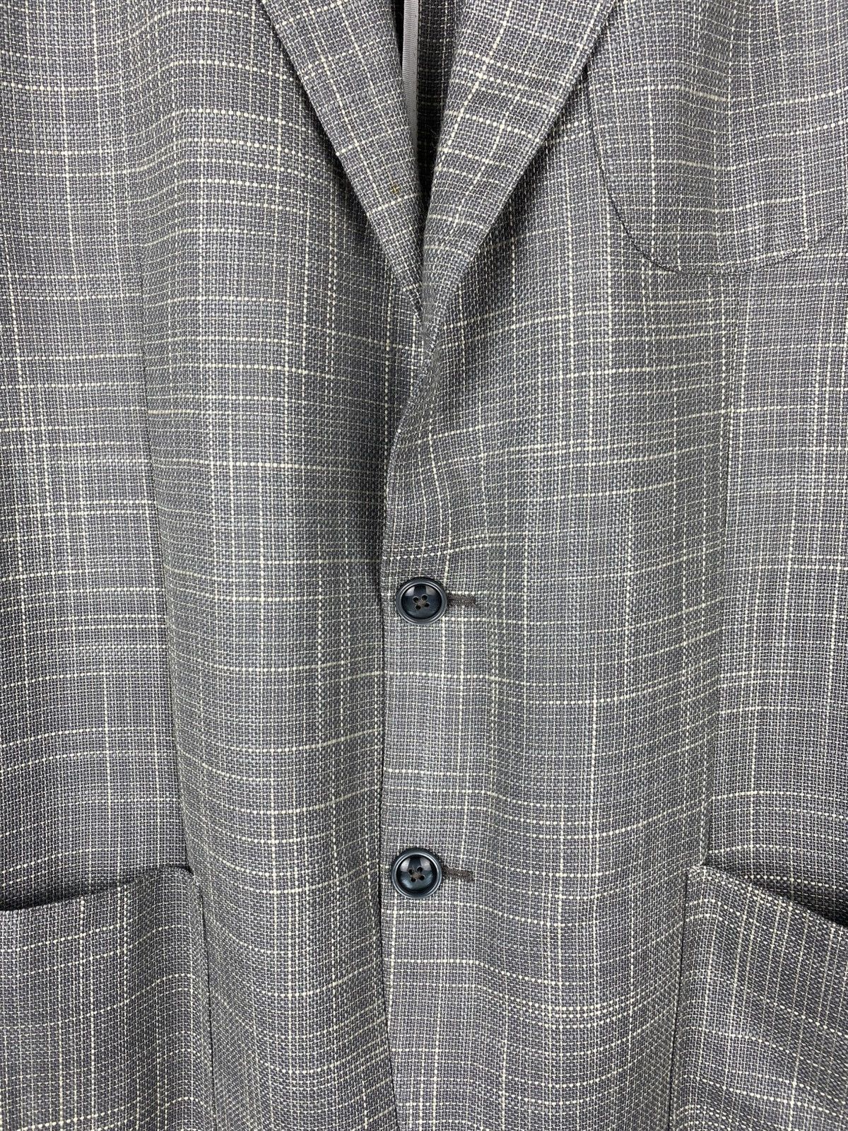 Boggi Boggi Milano Men’s Wool / Silk Blazer Jacket Size 56 / US 46 Size 46R - 9 Thumbnail