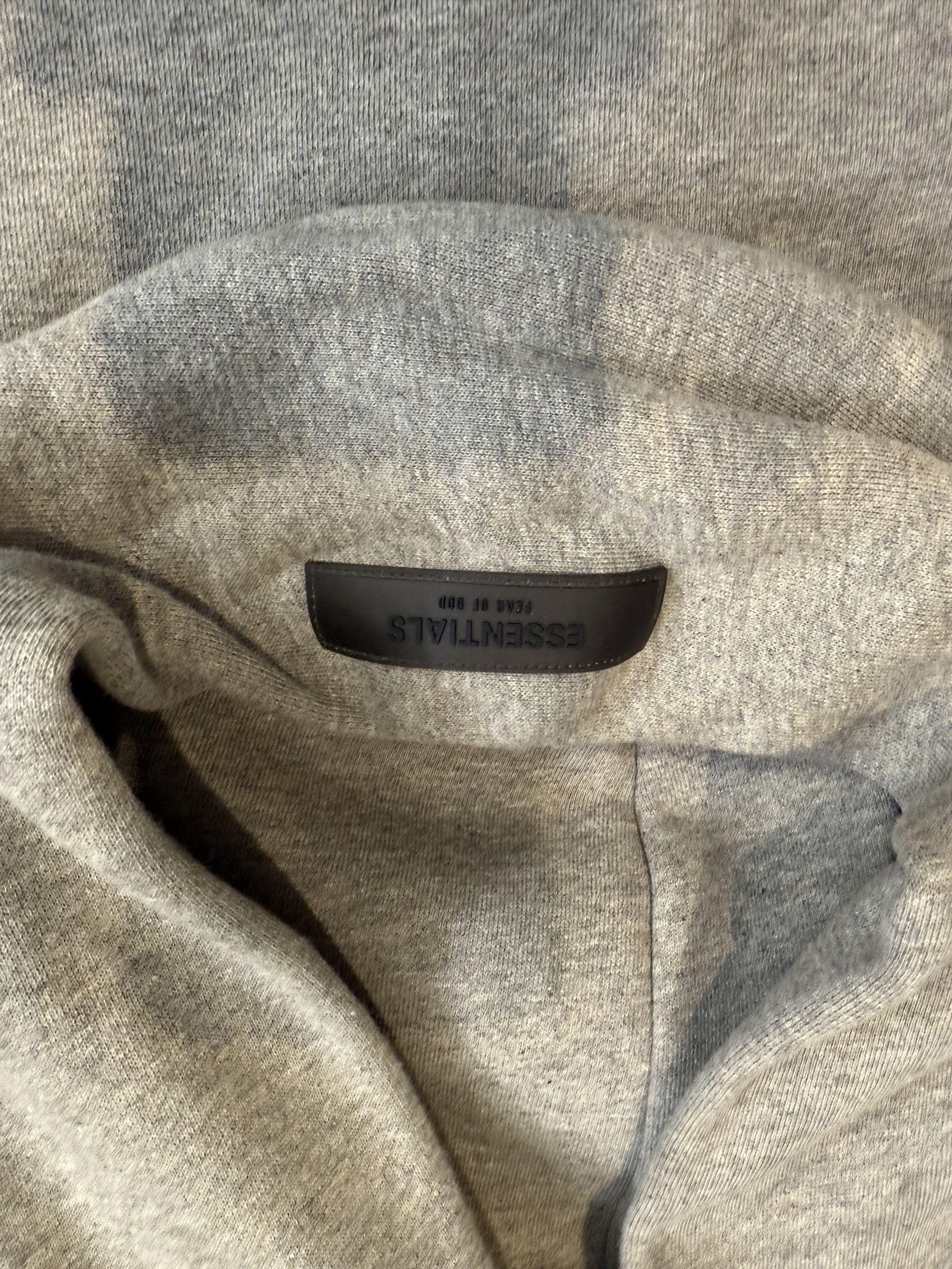 Essentials × FOG × Fear of God Fear of God Essentials SS23 oatmeal Knit Hoodie Medium Size US M / EU 48-50 / 2 - 2 Thumbnail
