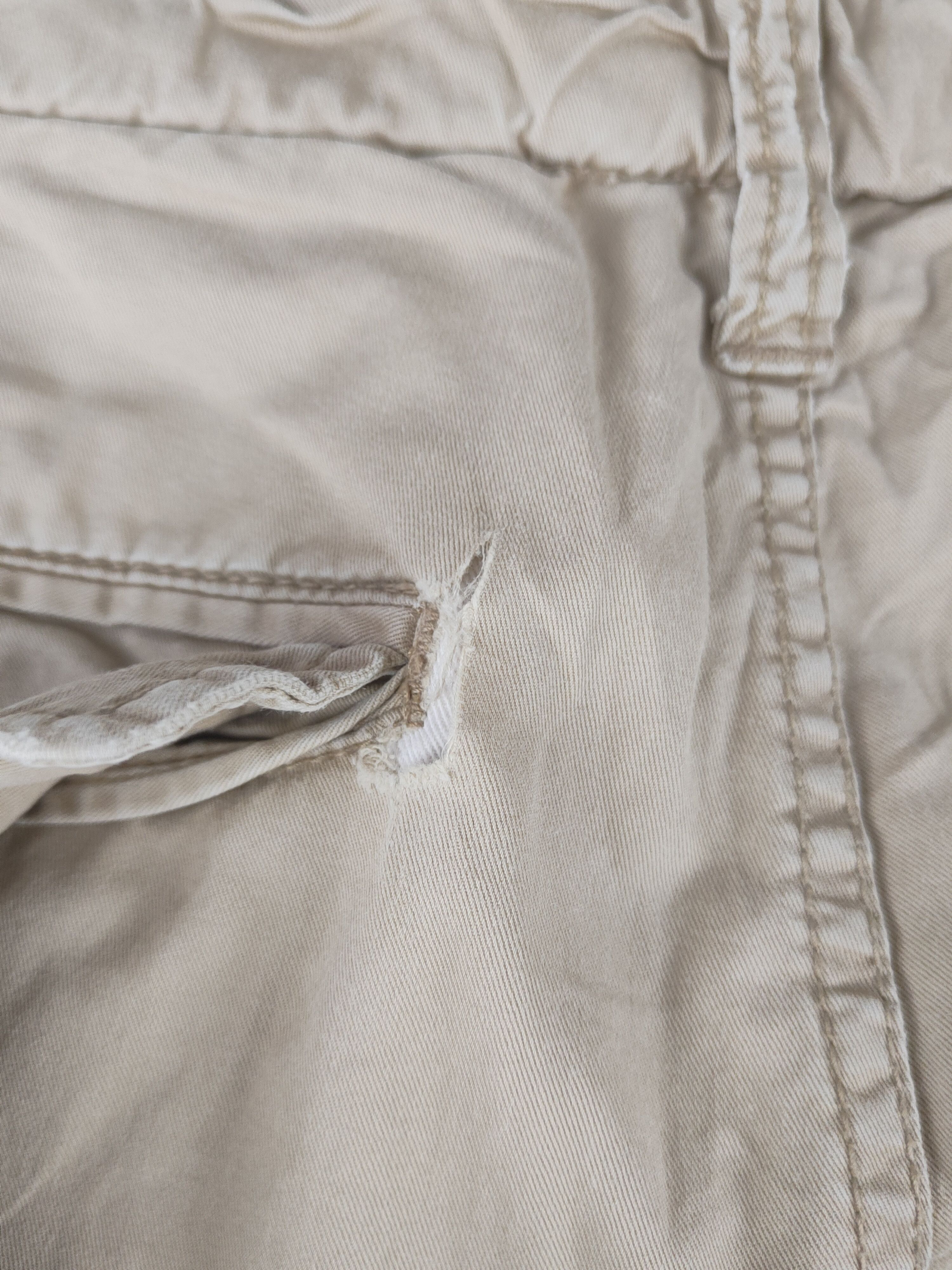 Japanese Brand DL X'tyle Beige Multipocket Cargo Pants #1920 Size US 30 / EU 46 - 7 Thumbnail