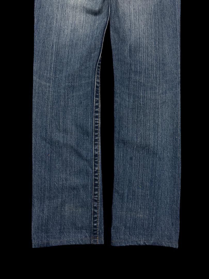 Japanese Brand DOUBLE WAIST Vintage Japanese Mudwash Distressed Slim Jean Size US 29 - 19 Thumbnail