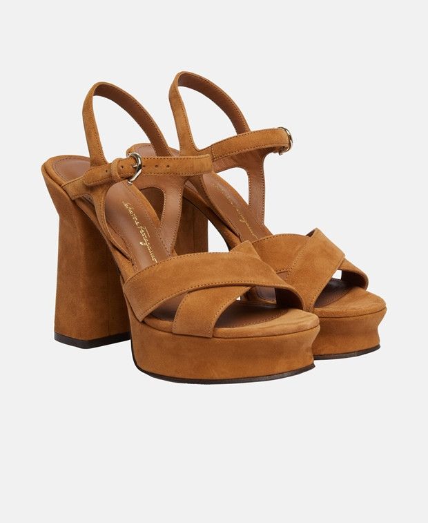 Salvatore Ferragamo Heeled sandals Size US 10 / IT 40 - 1 Thumbnail