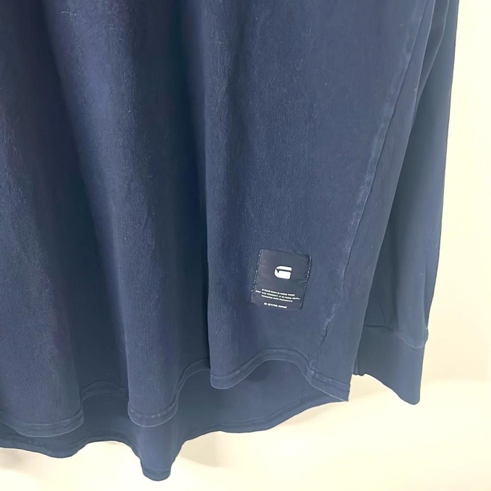 Designer G-Star RAW - LS RN long tee - Medium - Navy Blue - 100% Ctn Size US M / EU 48-50 / 2 - 3 Thumbnail