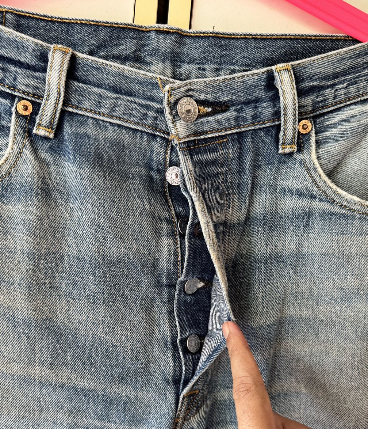 Levi's LEVIS 501 JEANS Size US 34 / EU 50 - 3 Thumbnail