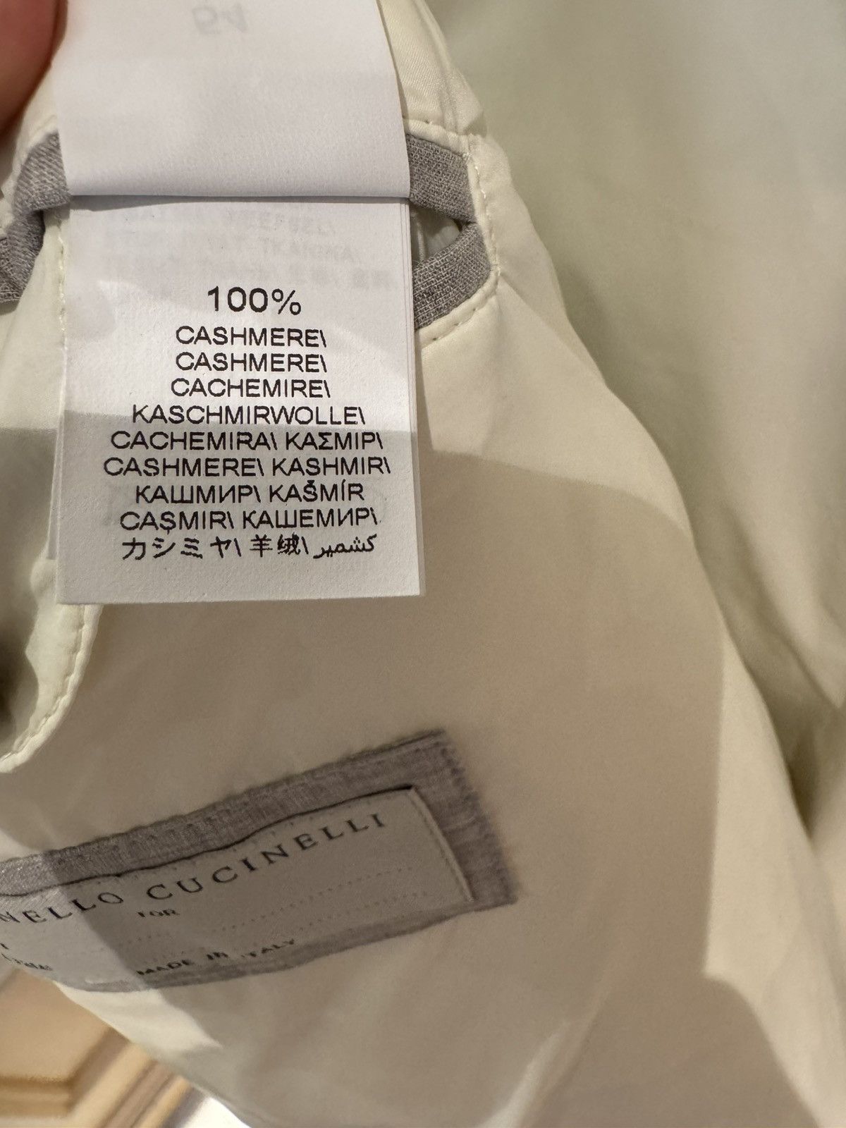 Brunello Cucinelli Brunello Cucinelli cashmere vest Size US L / EU 52-54 / 3 - 8 Thumbnail