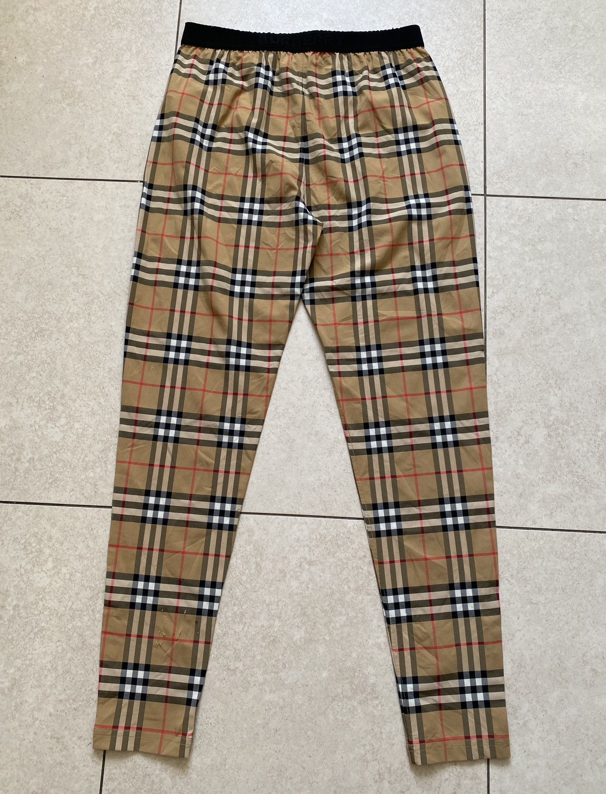 Burberry Burberry Nova Check Leggings Pants Size 36" / US 14 / IT 50 - 2 Thumbnail