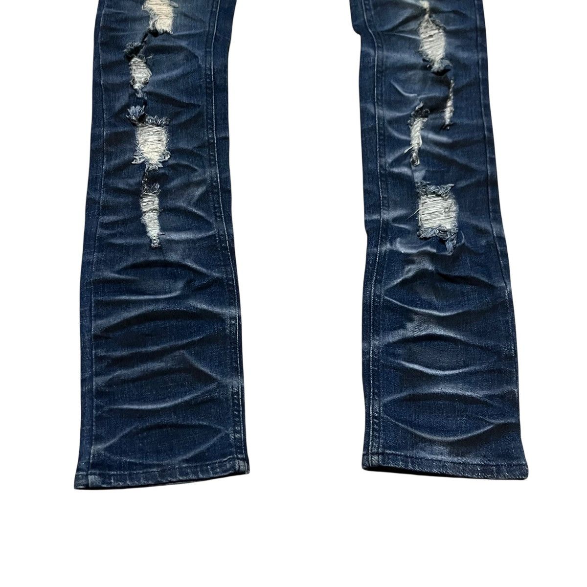 Le Grande Bleu (L.G.B.) Midas Denim Pants Ripped fadded Size US 31 - 4 Thumbnail