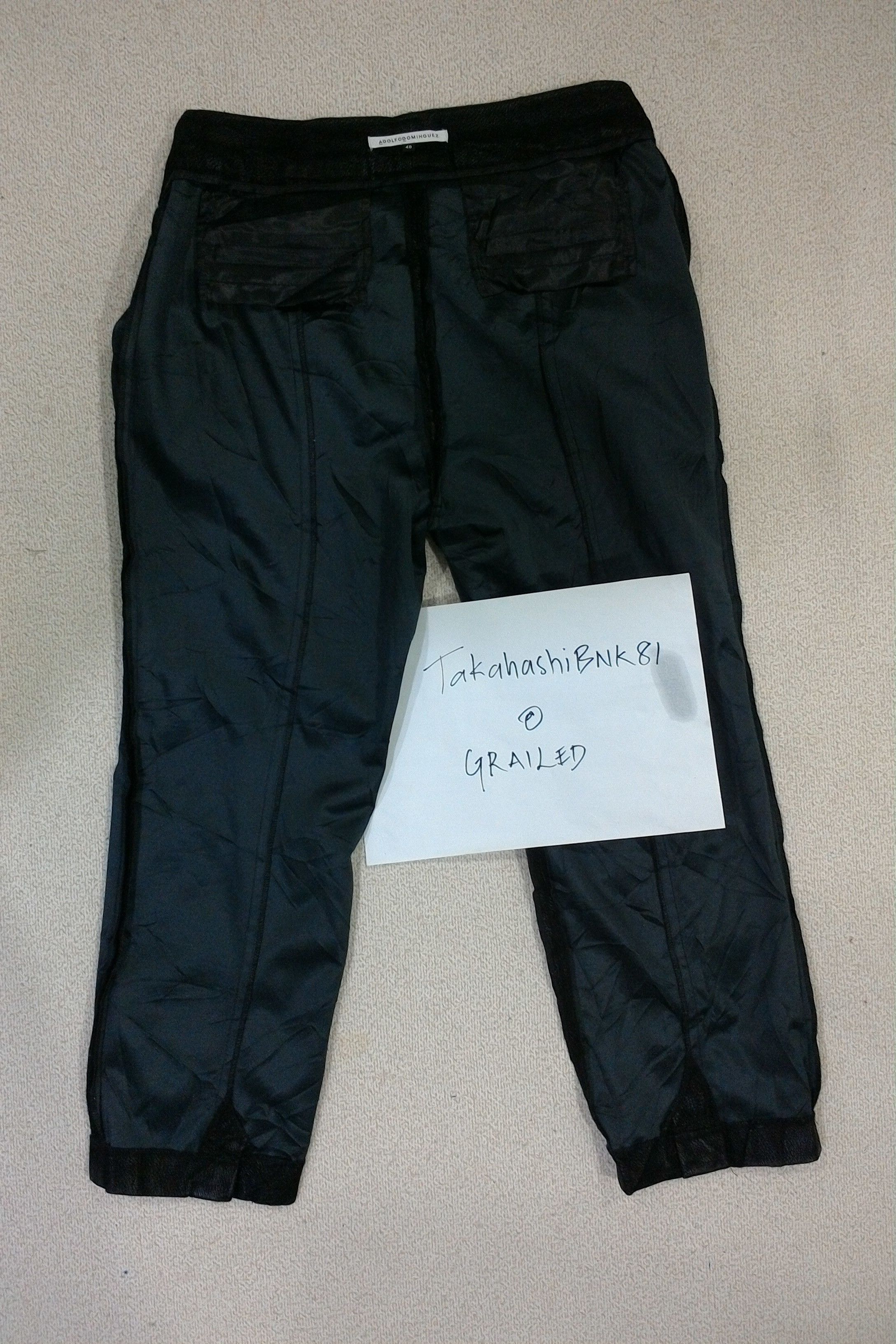 Adolfo Dominguez ADOLFO DOMINGUEZ Black Pant Size 32" / US 10 / IT 46 - 6 Thumbnail
