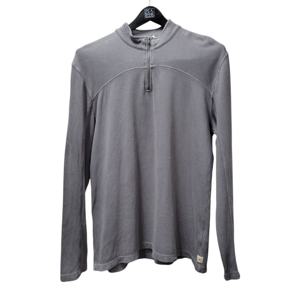 Agave Agave Denim Quarter Zip Jersey Pullover Shirt Men's Size XL Size US XL / EU 56 / 4 - 4 Thumbnail