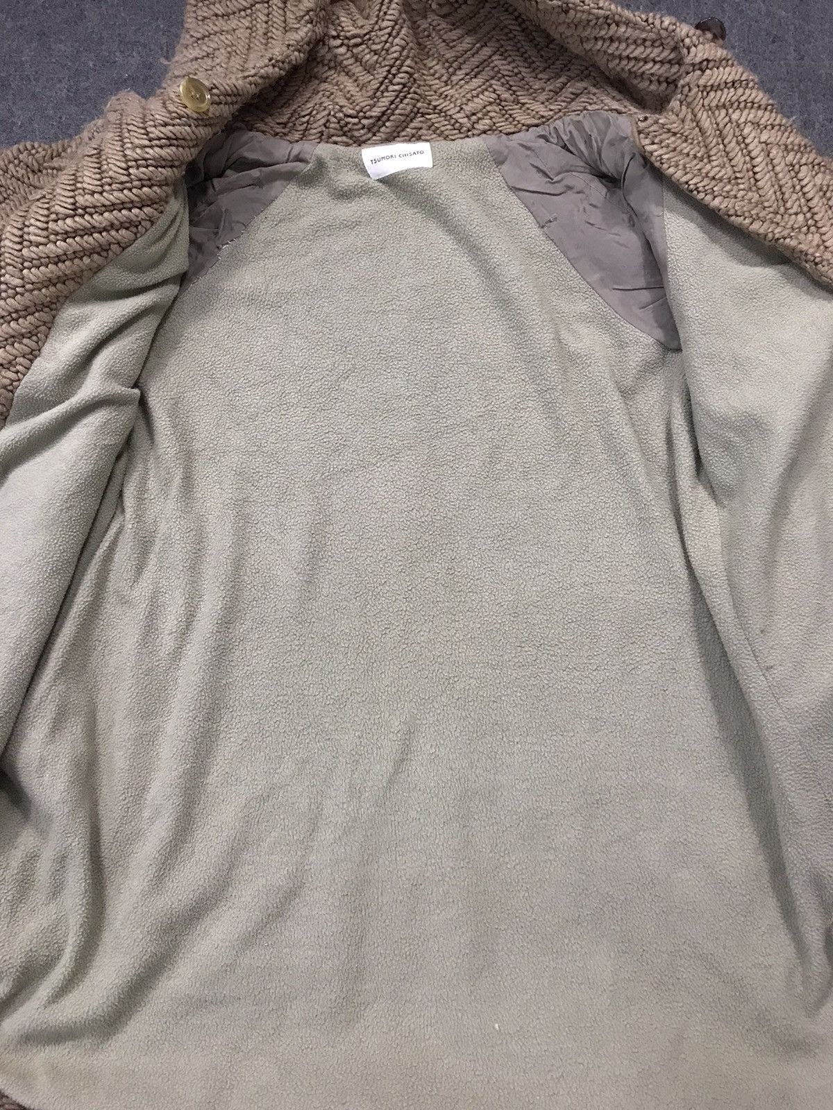 Issey Miyake Tsumori Chisato Issey Miyake Knit Shevron Hooded Jacket Size M / US 6-8 / IT 42-44 - 6 Thumbnail