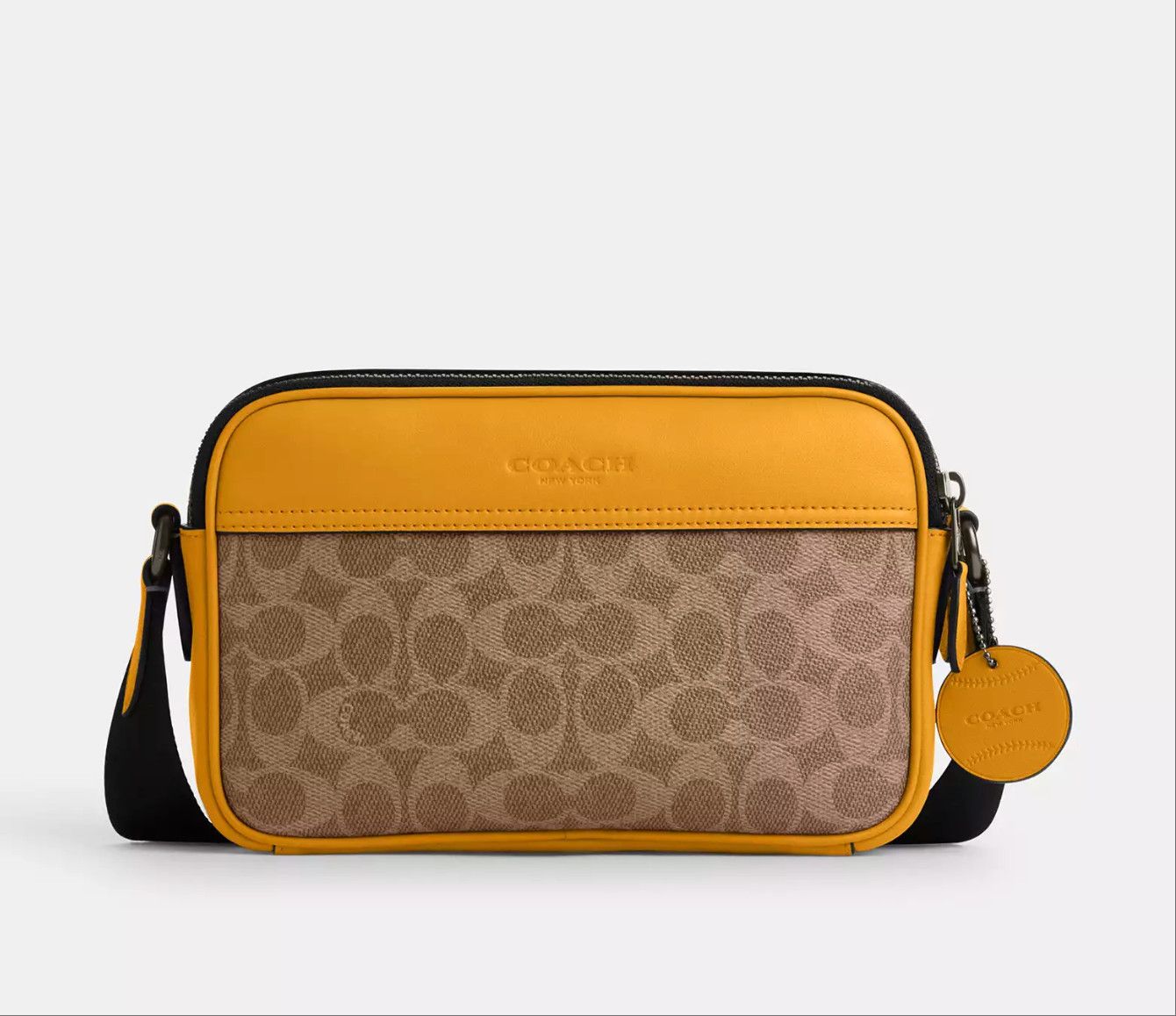Coach Graham Crossbody Bag In Colorblock Signature Canvas CAX46 Size ONE SIZE - 7 Thumbnail
