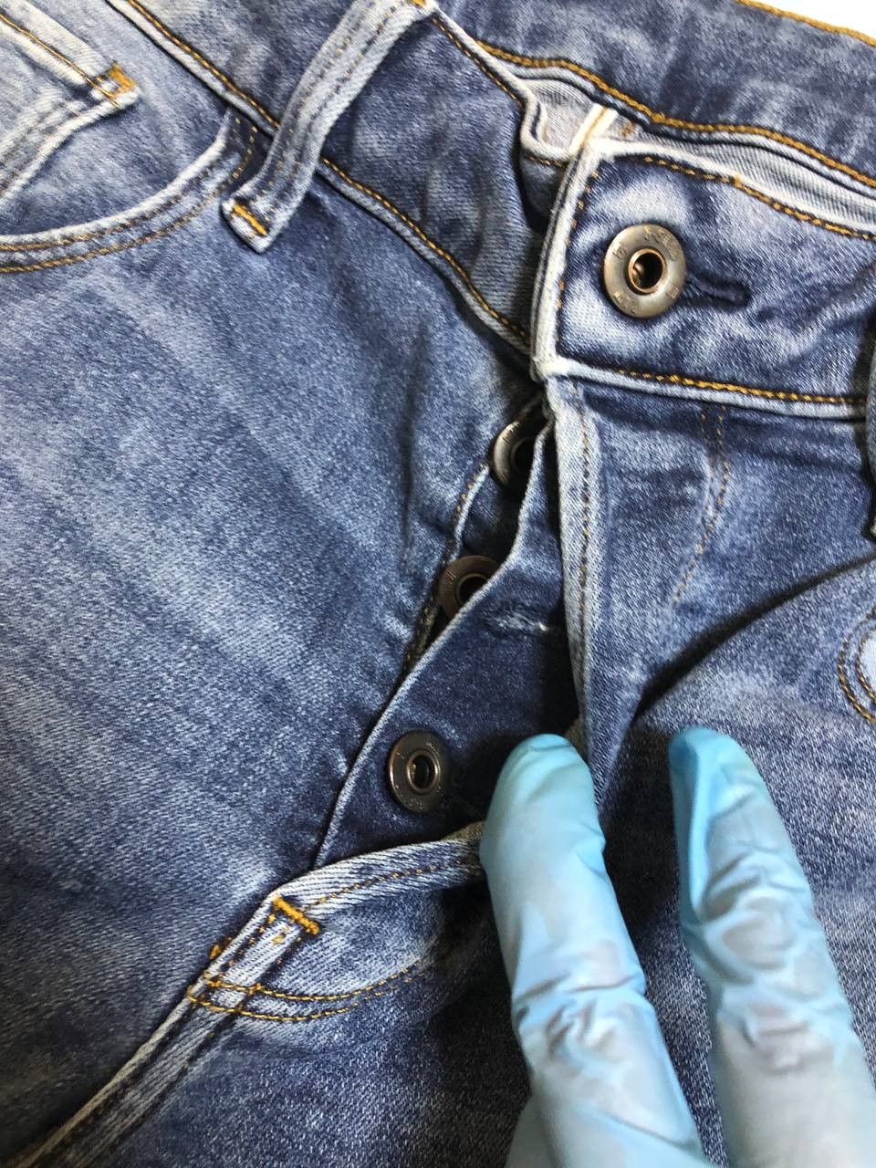 G-Star G-Star RAW Deconstructed Slim Straight Jeans Blue Size US 32 / EU 48 - 16 Thumbnail