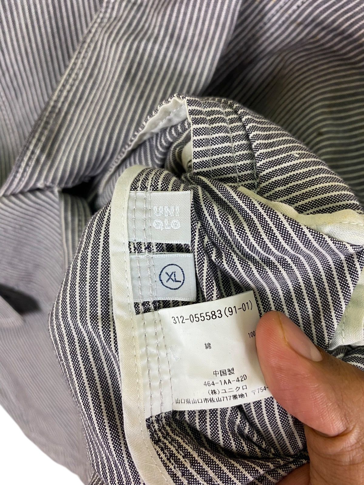 Uniqlo Uniqlo Multipocket Selvedge Hickory Jacket Size US XL / EU 56 / 4 - 10 Thumbnail