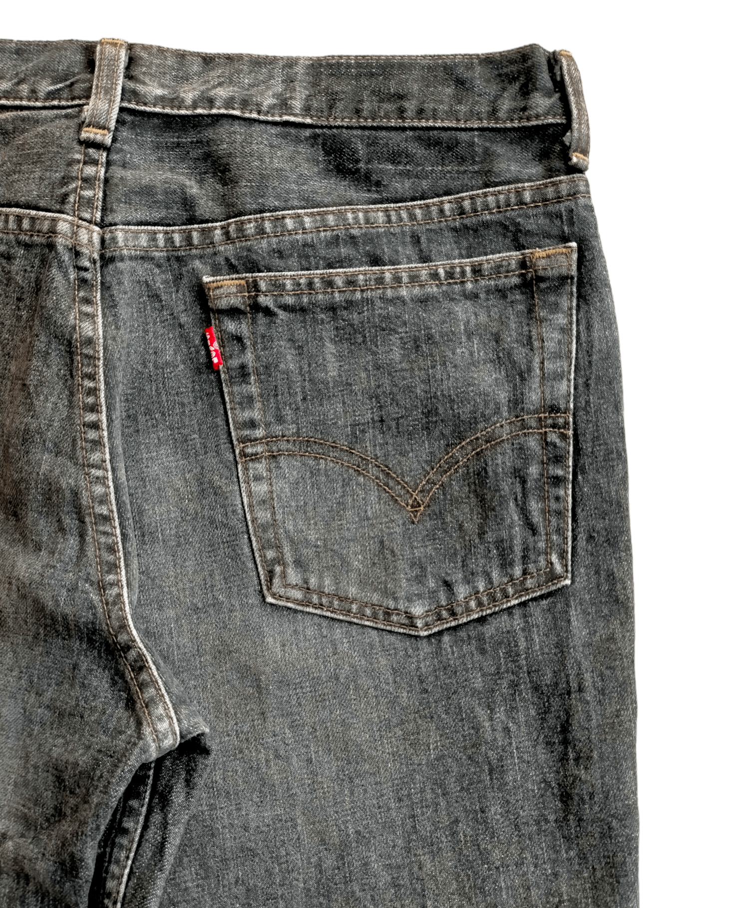 Japanese Brand Flare Jeans Levis 517 Boot cut Black Denim Size US 32 / EU 48 - 10 Thumbnail
