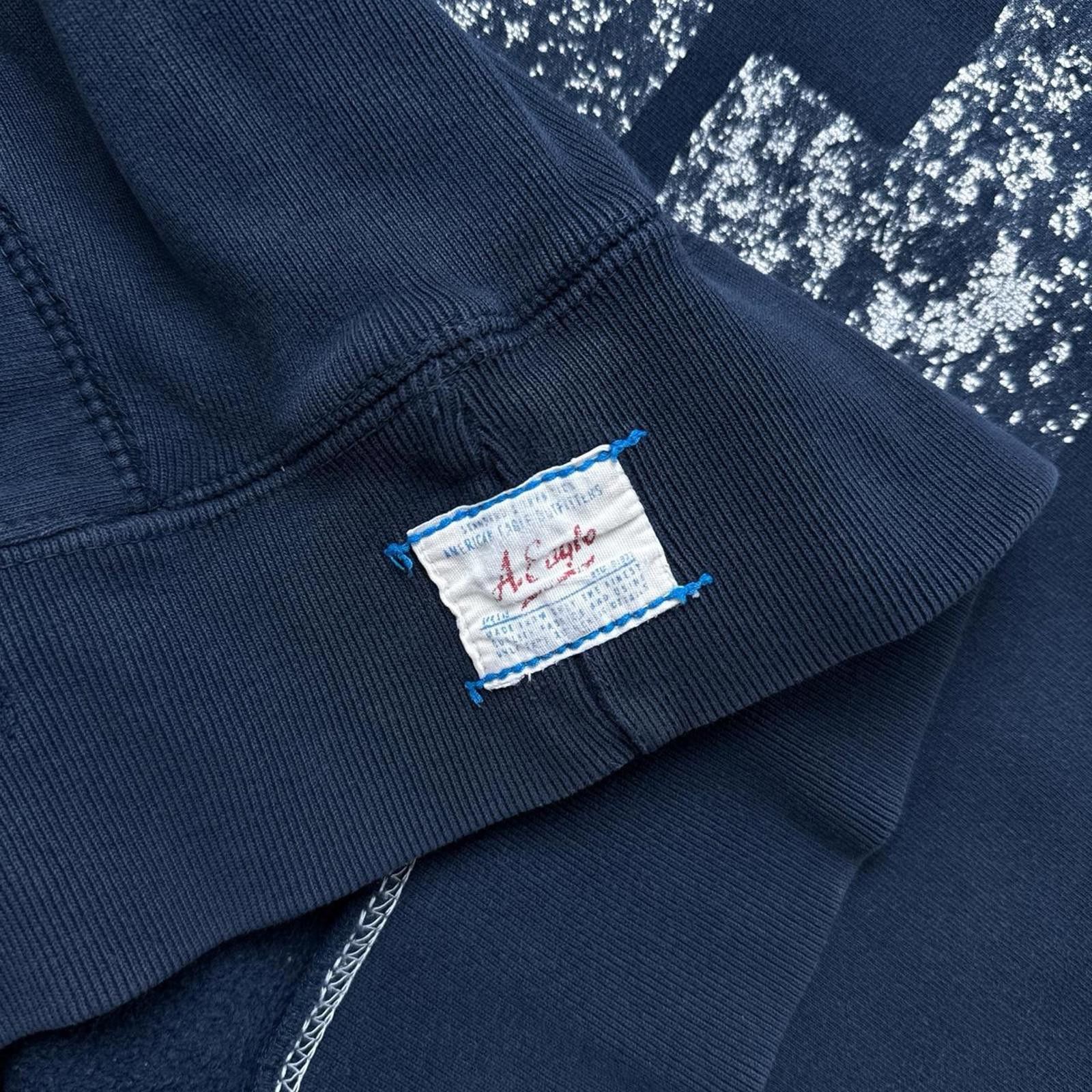 American Eagle Outfitters Y2K American Eagle 00s Blue Hoodie Jacket Size US L / EU 52-54 / 3 - 7 Thumbnail