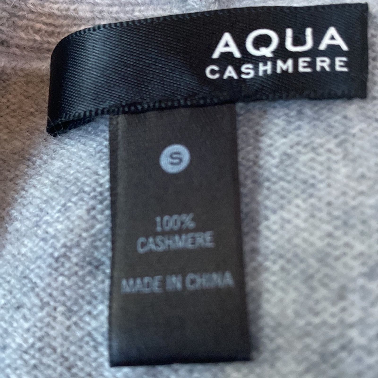 Other Aqua 100% Cashmere Open Drape Front Cardigan Small Size S / US 4 / IT 40 - 3 Thumbnail