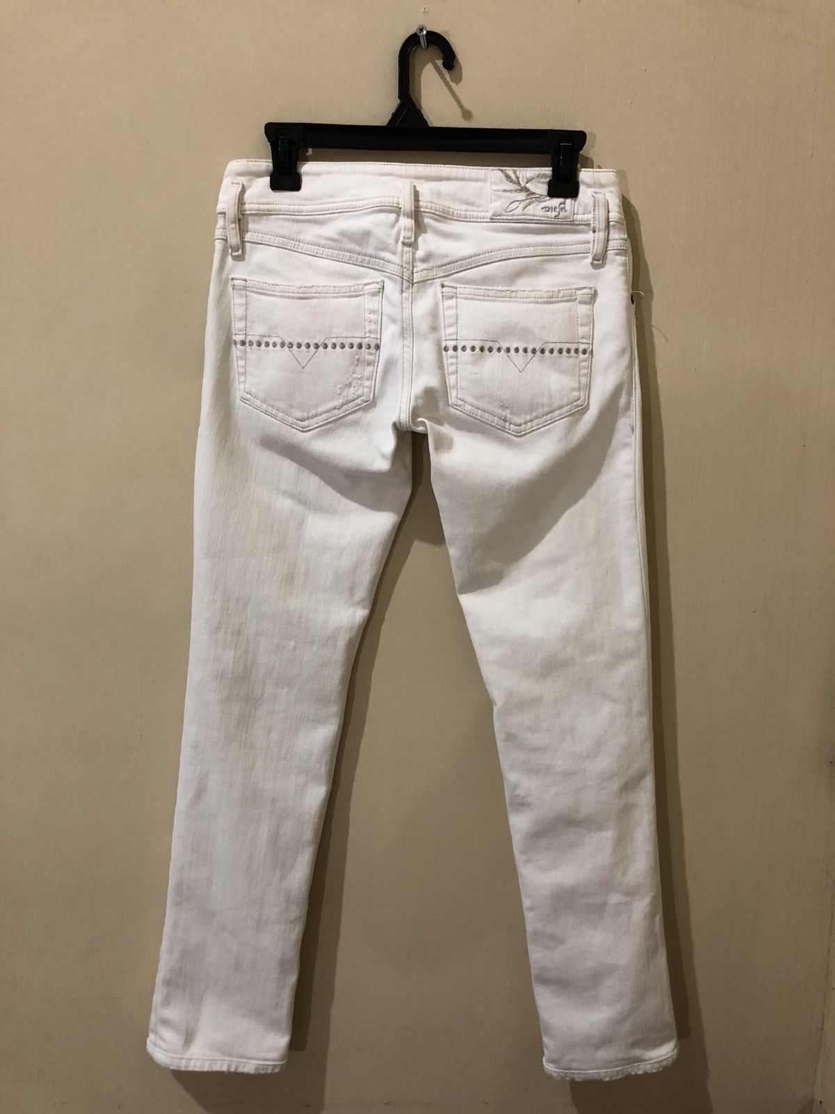 Diesel Diesel Made In Italy Distressed Denim Strech Skinny Jeans Size 26" / US 2 / IT 38 - 2 Thumbnail