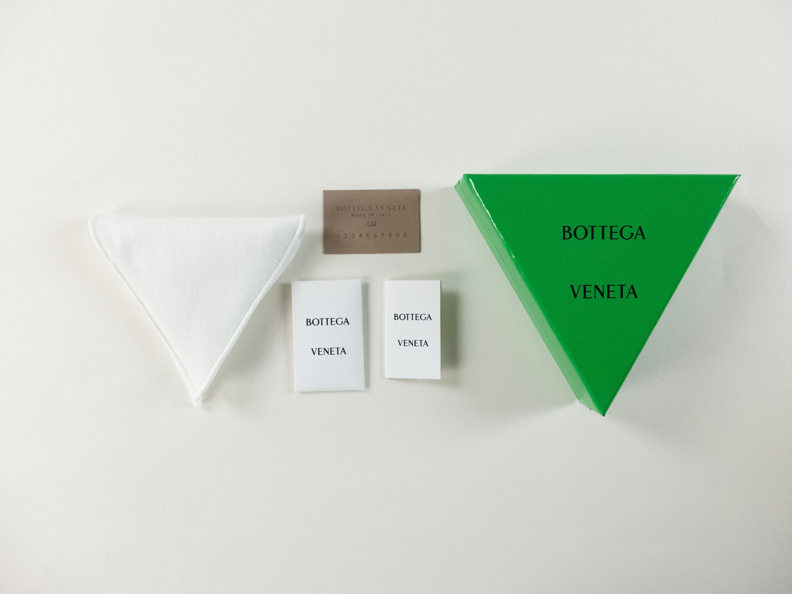 Bottega Veneta BOTTEGA VENETA Bolt round green Sterling silver earrings q Size ONE SIZE - 9 Thumbnail