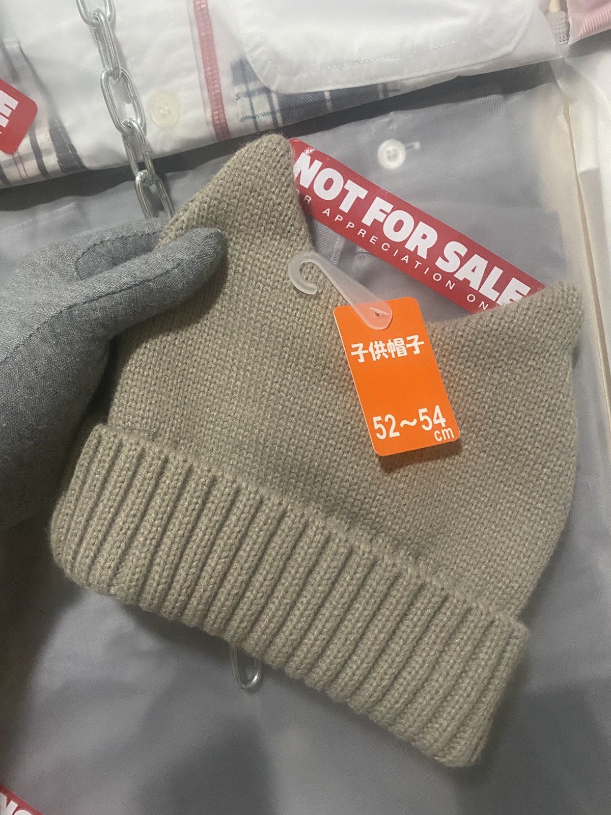 Japanese Brand Devil Horn Beanie Like Comme Des Garcons Beanie Size ONE SIZE - 2 Thumbnail