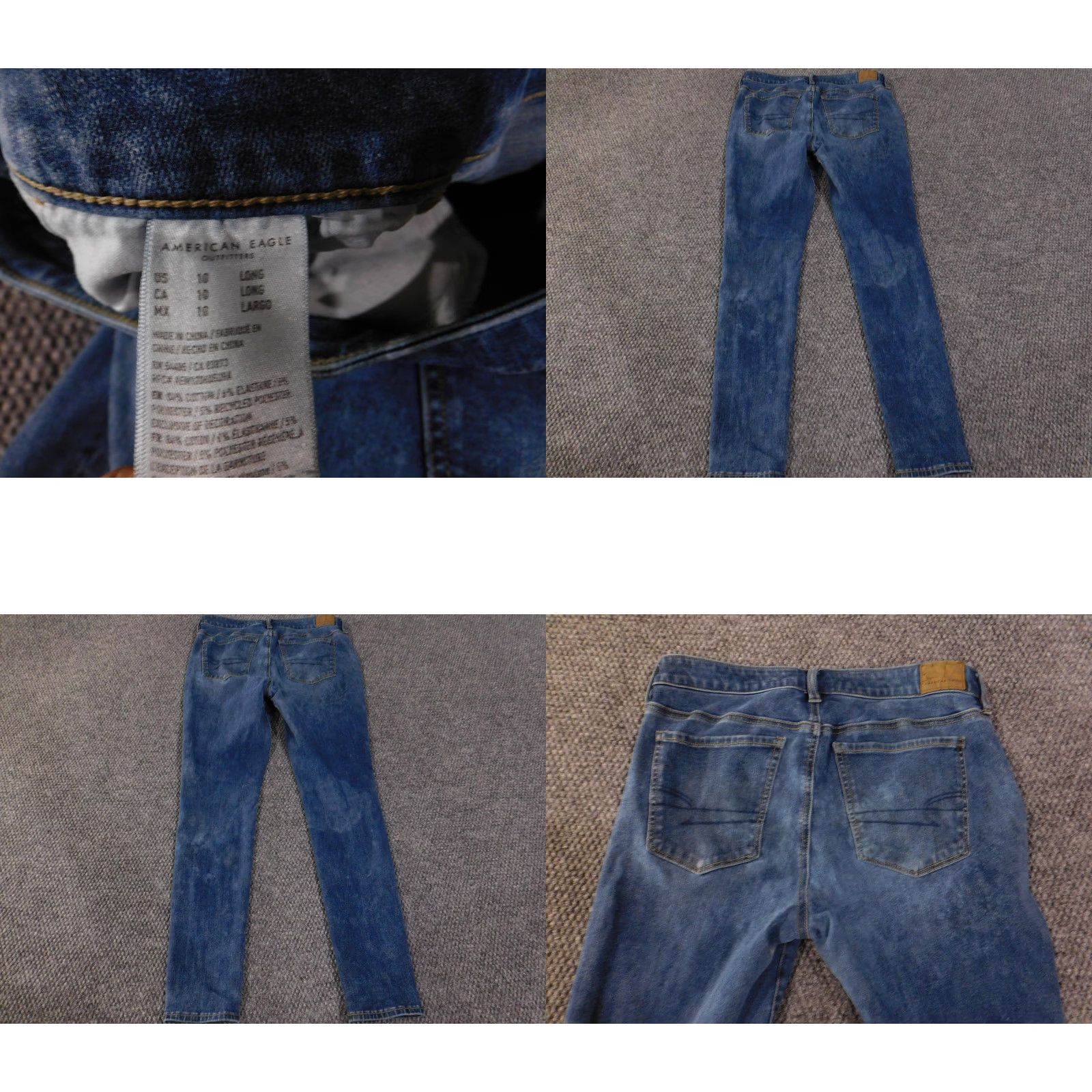 American Eagle Outfitters VINTAGE? No. Aucun. Size 32" / US 10 / IT 46 - 8 Thumbnail