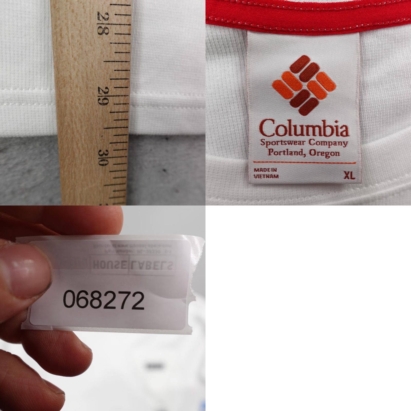Vintage Columbia Shirt Mens XL White Field Creek Pocket Doubleknit Fishing Hiking NEW Size US XL / EU 56 / 4 - 8 Thumbnail