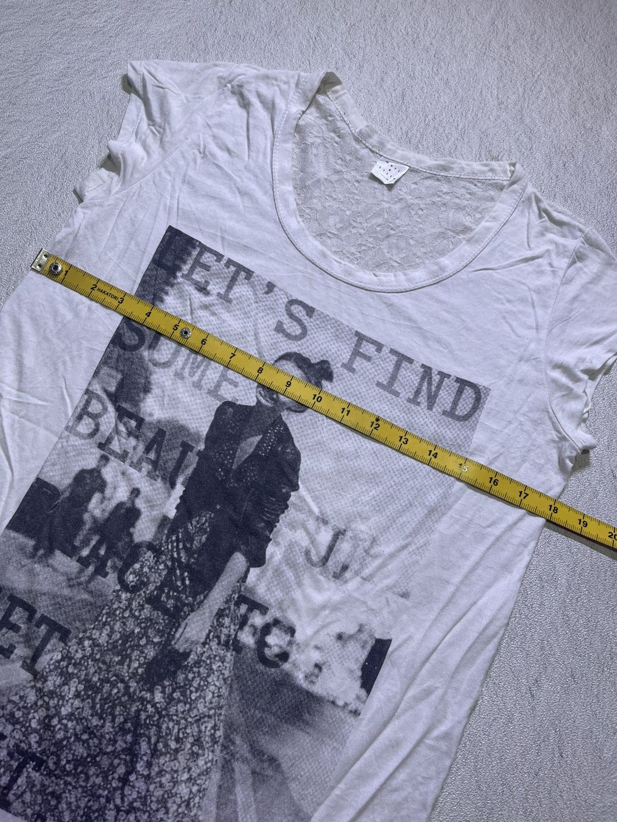Japanese Brand Y2K MORI & style short sleeve tshirt women's Size M / US 6-8 / IT 42-44 - 7 Thumbnail