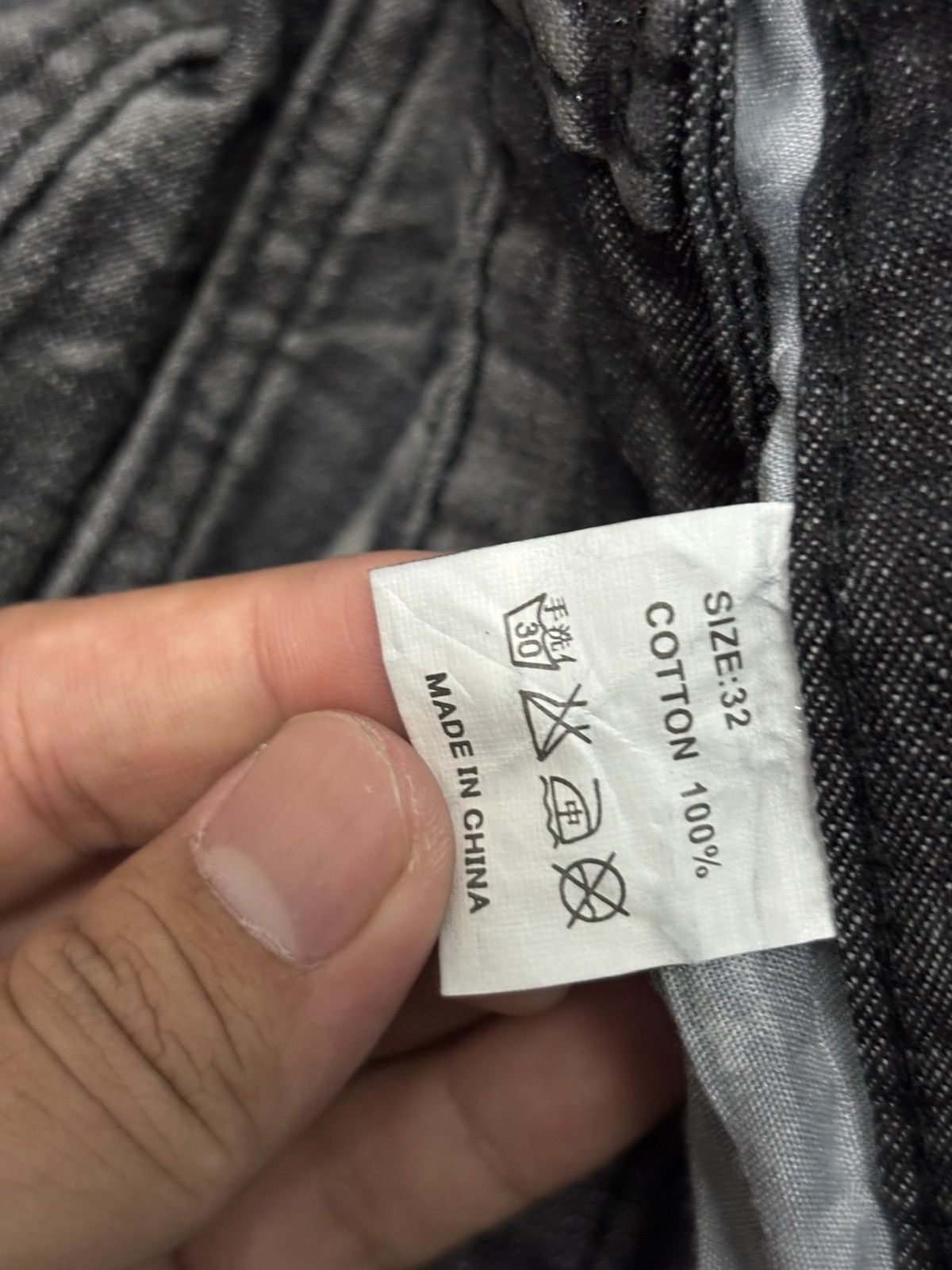 Japanese Brand Y2K Black Crown Distressed Wide Flare Pants Size 32" / US 10 / IT 46 - 10 Thumbnail