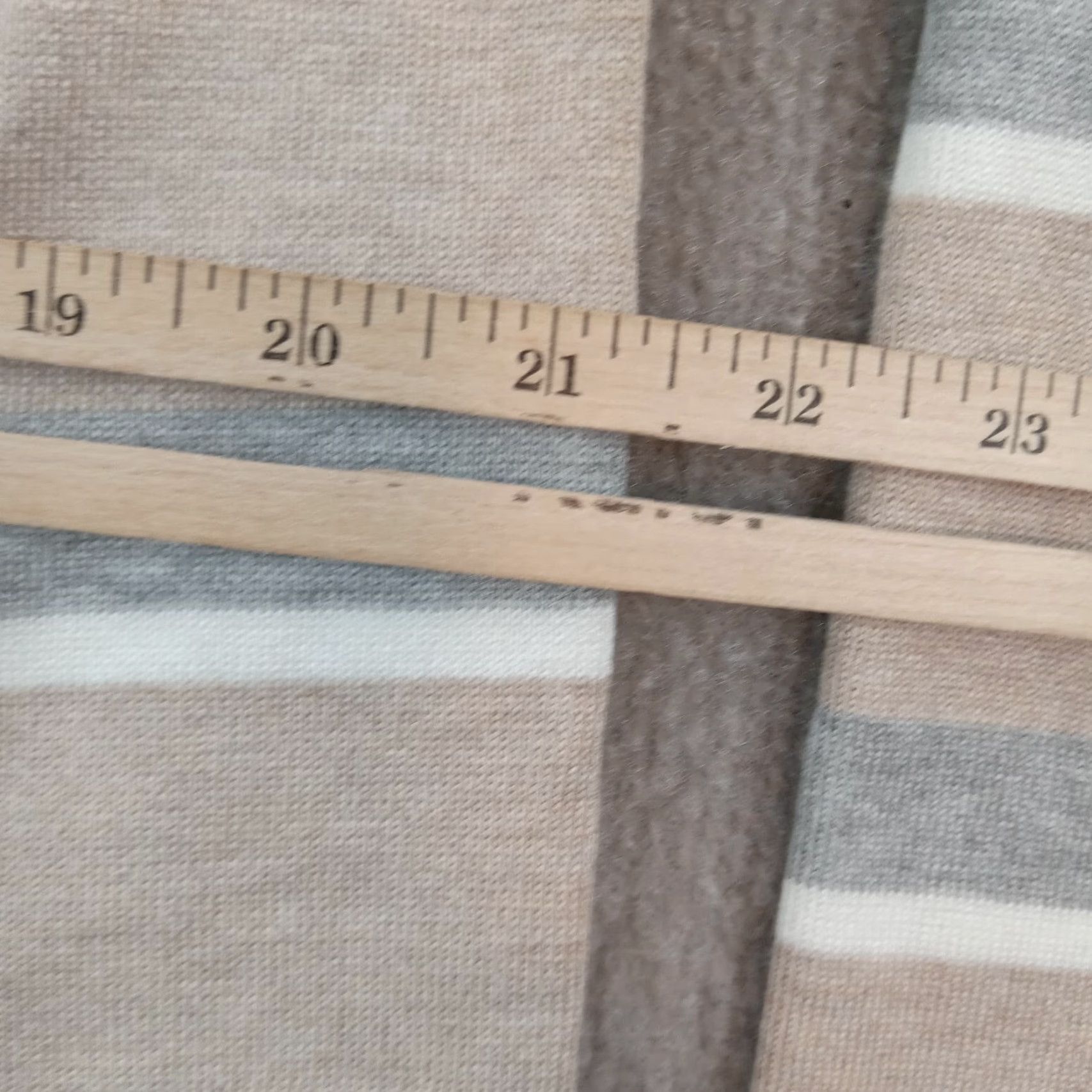 Vintage Lane Bryant Womens Long Sleeve Shirt Brown White Gray Striped Size 14/16 Size XL / US 12-14 / IT 48-50 - 4 Thumbnail