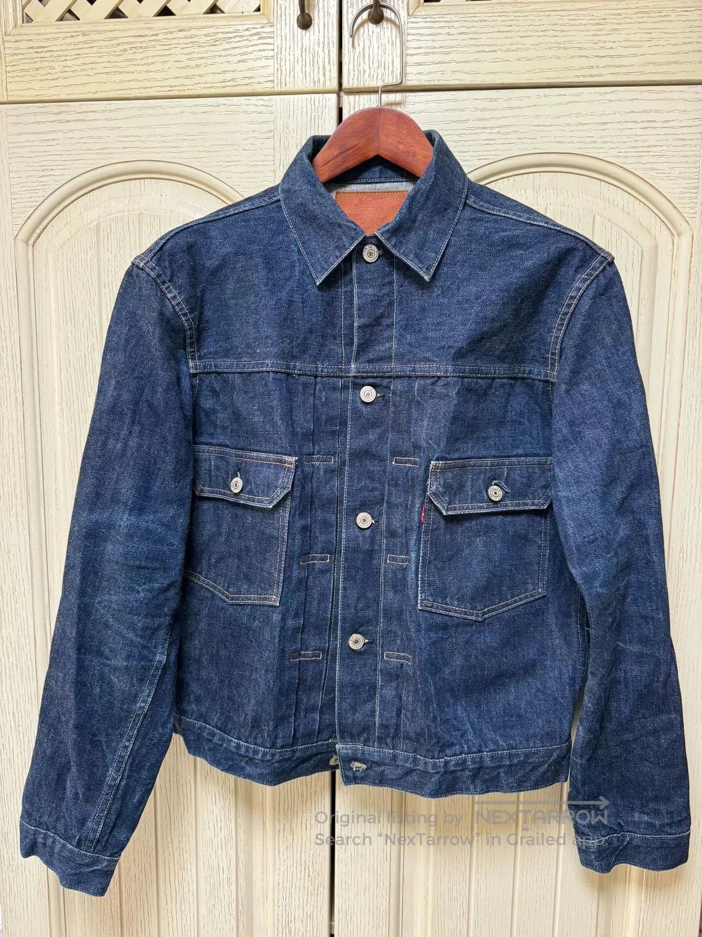 Warehouse Vintage Denim with Bull Embroidery Design. Size US S / EU 44-46 / 1 - 2 Thumbnail