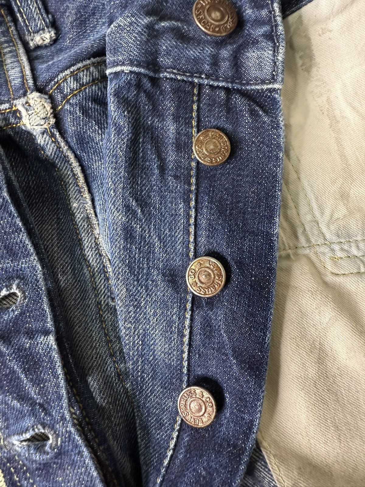 Levi's Levis 501 capital E selvedge 33x34 Size US 33 - 8 Thumbnail