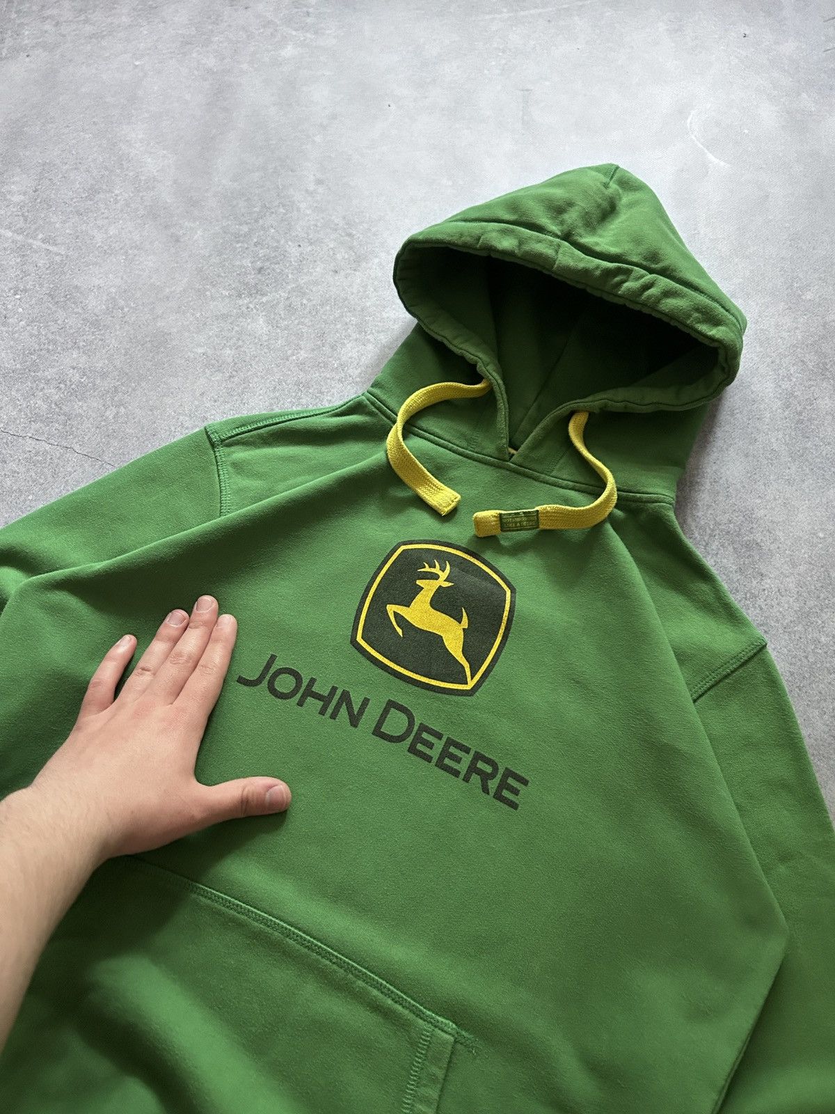John Deere Vintage John Deere big logo y2k hoodies mens Size US M / EU 48-50 / 2 - 2 Thumbnail