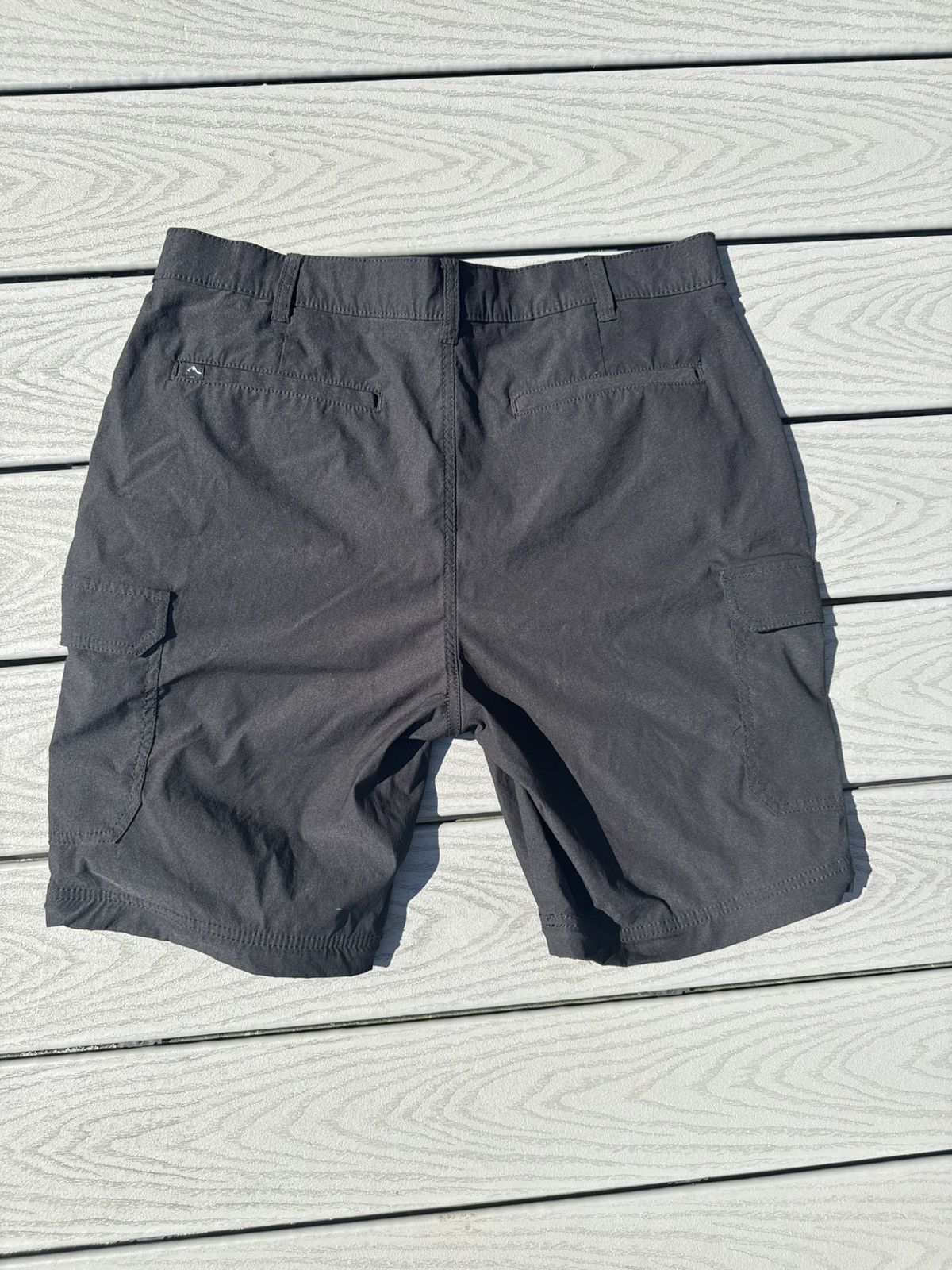 Other 🖤 Baggy Black Cargo Shorts – Techwear / Utility Fit Size US 34 / EU 50 - 2 Thumbnail