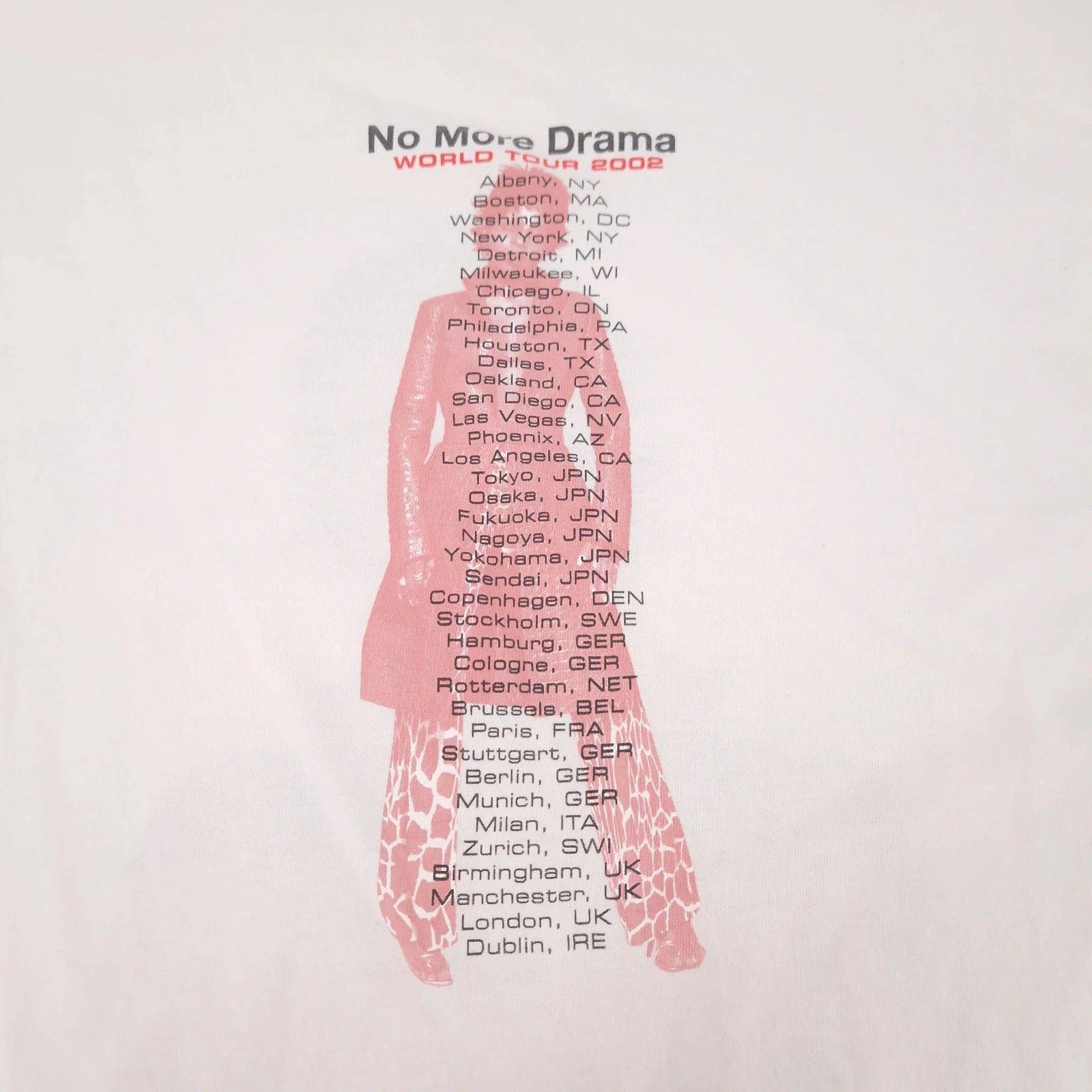 Giant Mary J Bilge Vintage OG Merch No More Drama Rap Tee Size US M / EU 48-50 / 2 - 4 Thumbnail