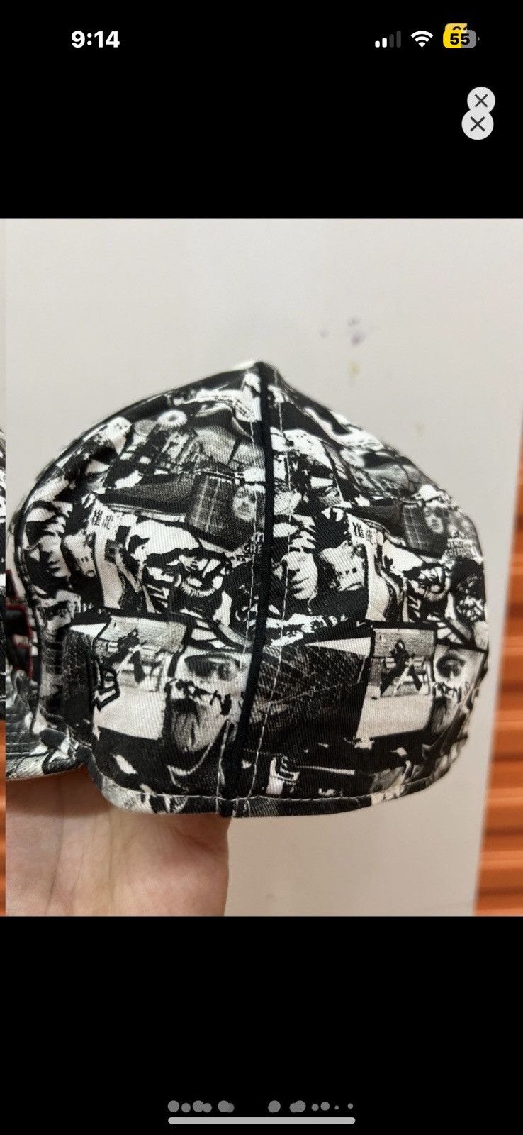 New Era ***FINAL DROP***RARE 00s ETNIES PHOTOGRAPH NEW ERA HAT 75/8 Size ONE SIZE - 4 Thumbnail