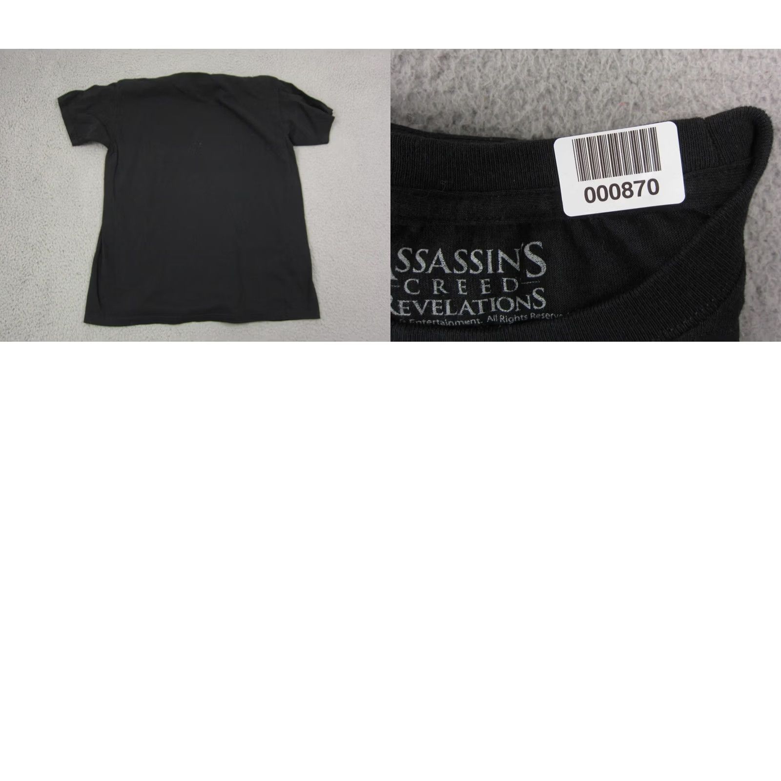 Vintage Assassin's Creed Shirt Adult M Black Video Game Casual Mens Y2K 80s 90s Classic Movie School Shirt Size US M / EU 48-50 / 2 - 8 Thumbnail