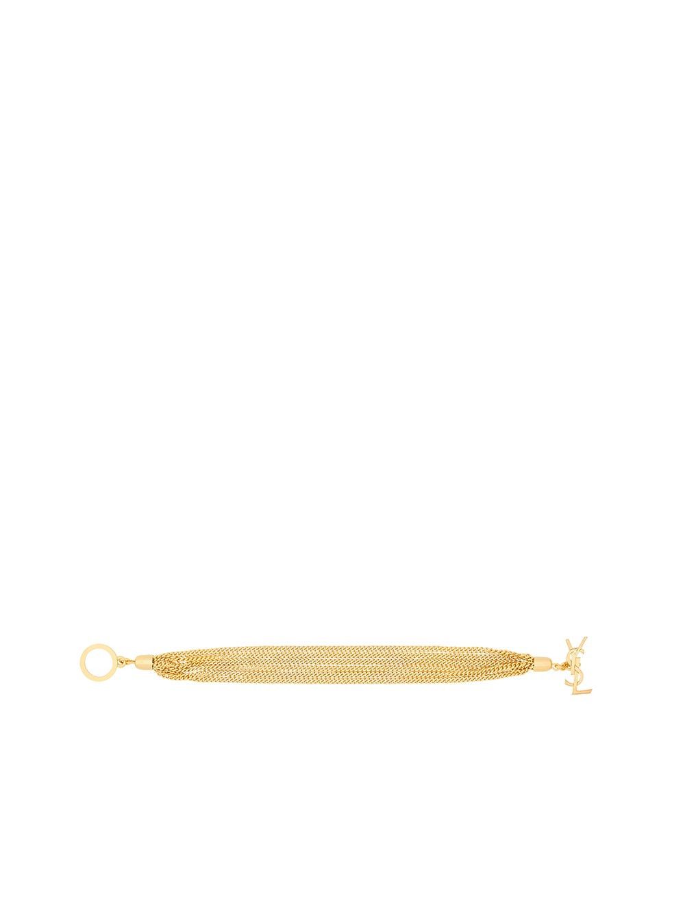 Saint Laurent Paris `Cassandre` Chain Bracelet Size ONE SIZE - 1 Thumbnail