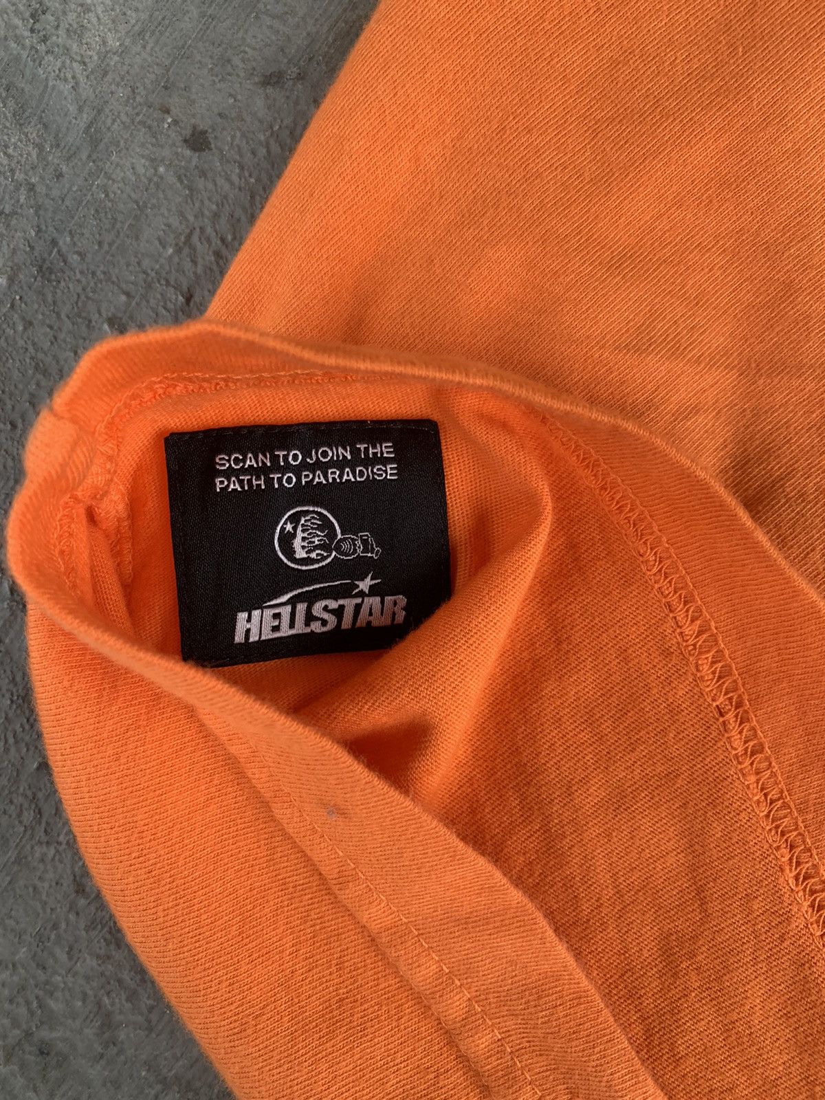 HELLSTAR Hellstar Studios Jesus Path To Paradise Orange T-Shirt Size US S / EU 44-46 / 1 - 5 Thumbnail
