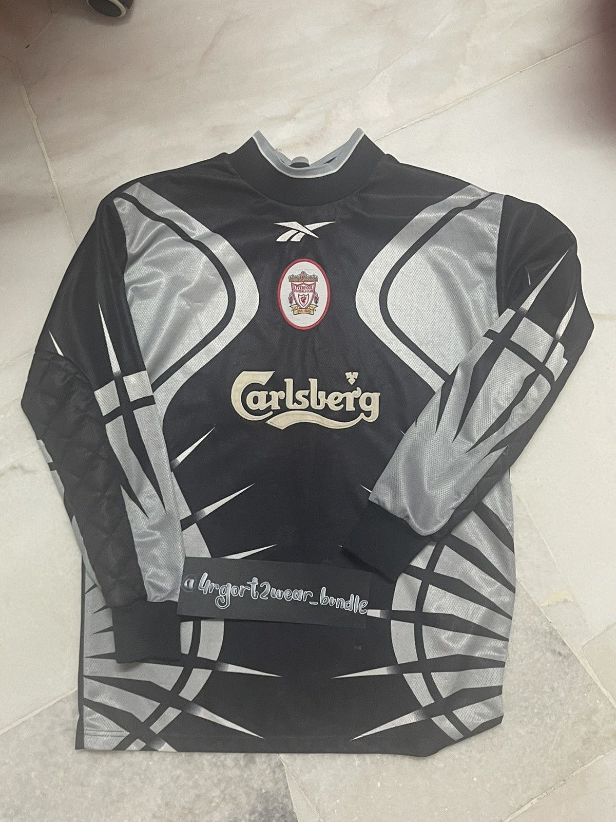 Other × Reebok × Retrofit Liverpool Jersey Keeper 1999-2000 Rare Size US M / EU 48-50 / 2 - 1 Thumbnail
